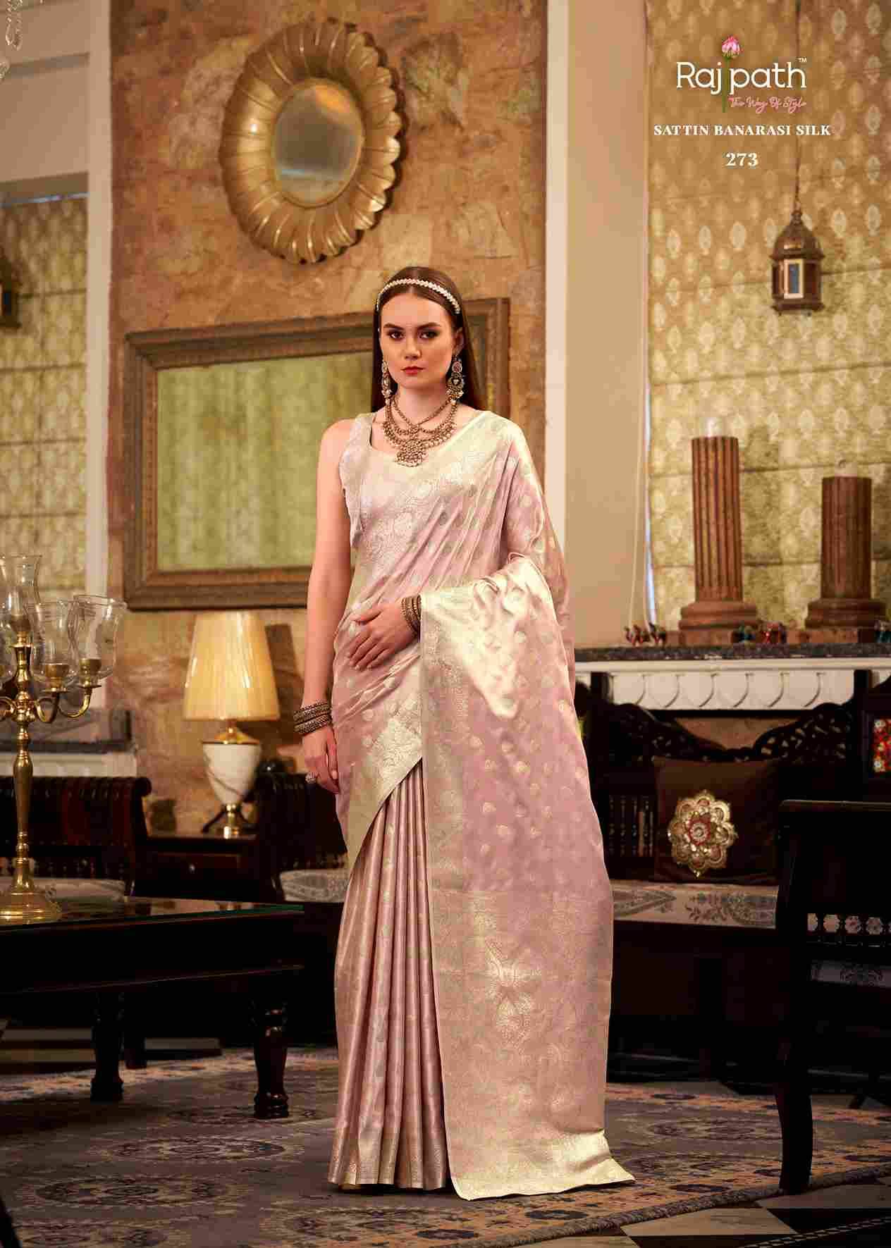 Shella Gold By Rajpath 273 To 278 Series Indian Traditional Wear Collection Beautiful Stylish Fancy Colorful Party Wear & Occasional Wear Satin Silk Sarees At Wholesale Price