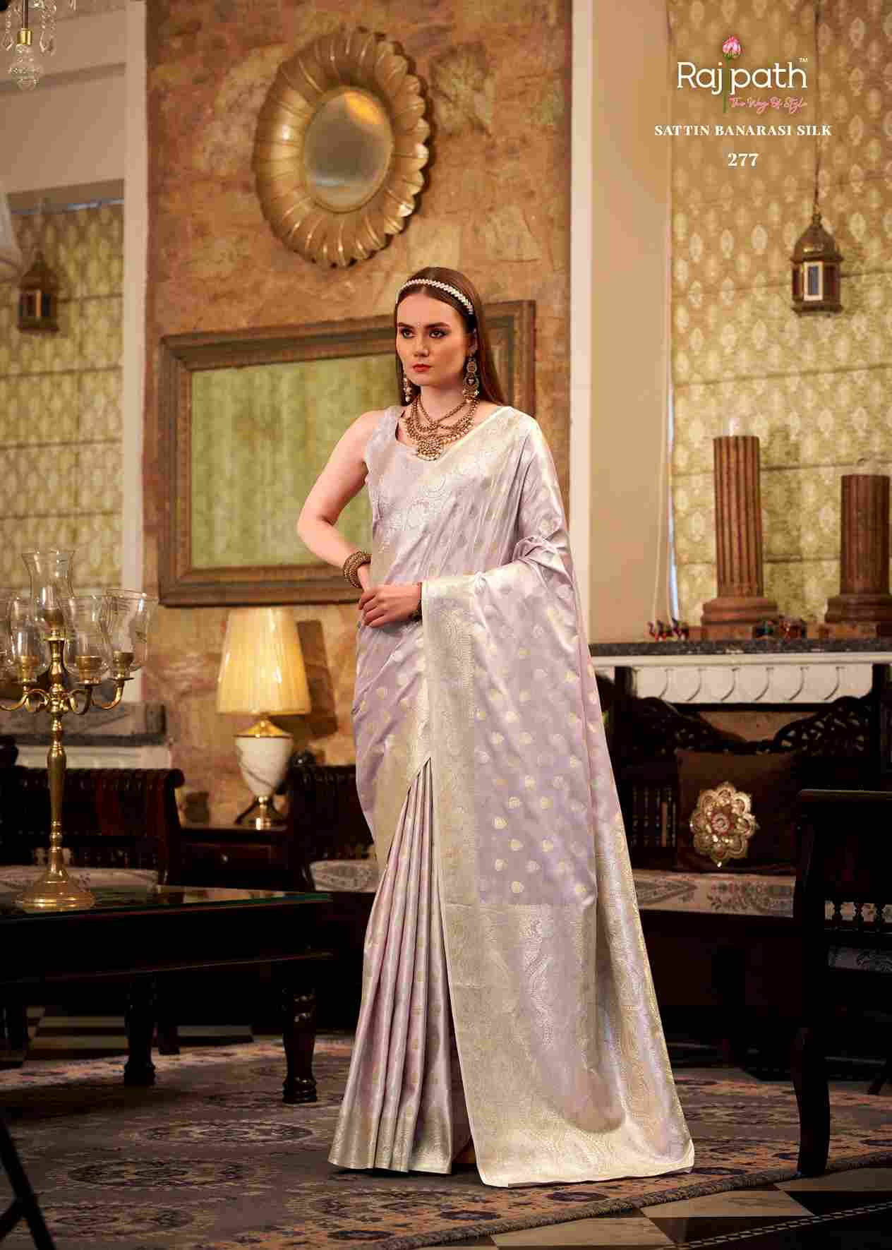Shella Gold By Rajpath 273 To 278 Series Indian Traditional Wear Collection Beautiful Stylish Fancy Colorful Party Wear & Occasional Wear Satin Silk Sarees At Wholesale Price