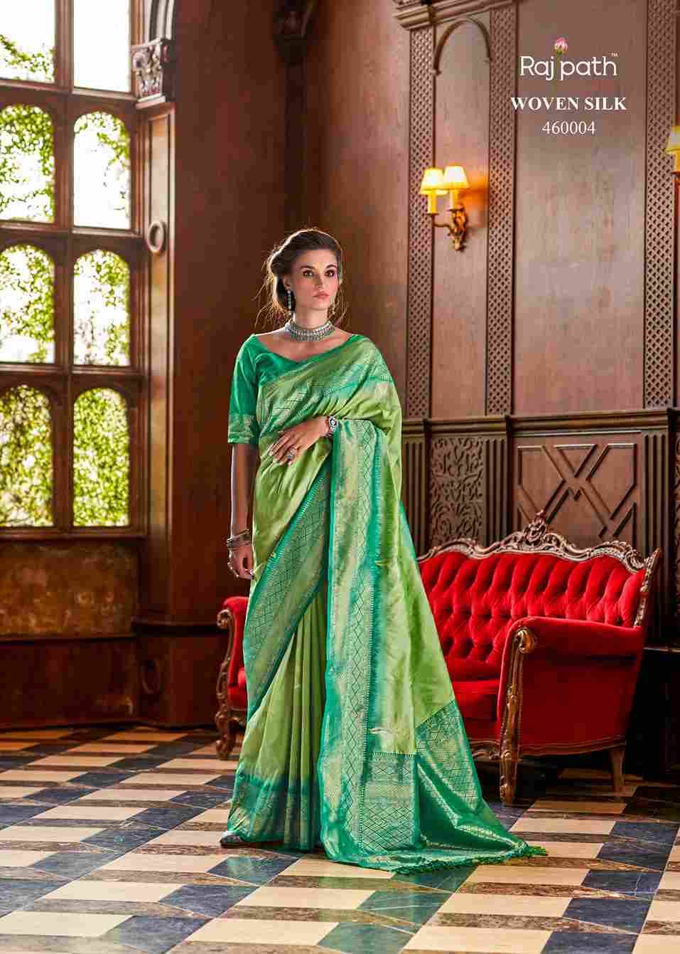 Roseberry Silk By Rajpath 460001 To 460006 Series Indian Traditional Wear Collection Beautiful Stylish Fancy Colorful Party Wear & Occasional Wear Soft Silk Sarees At Wholesale Price