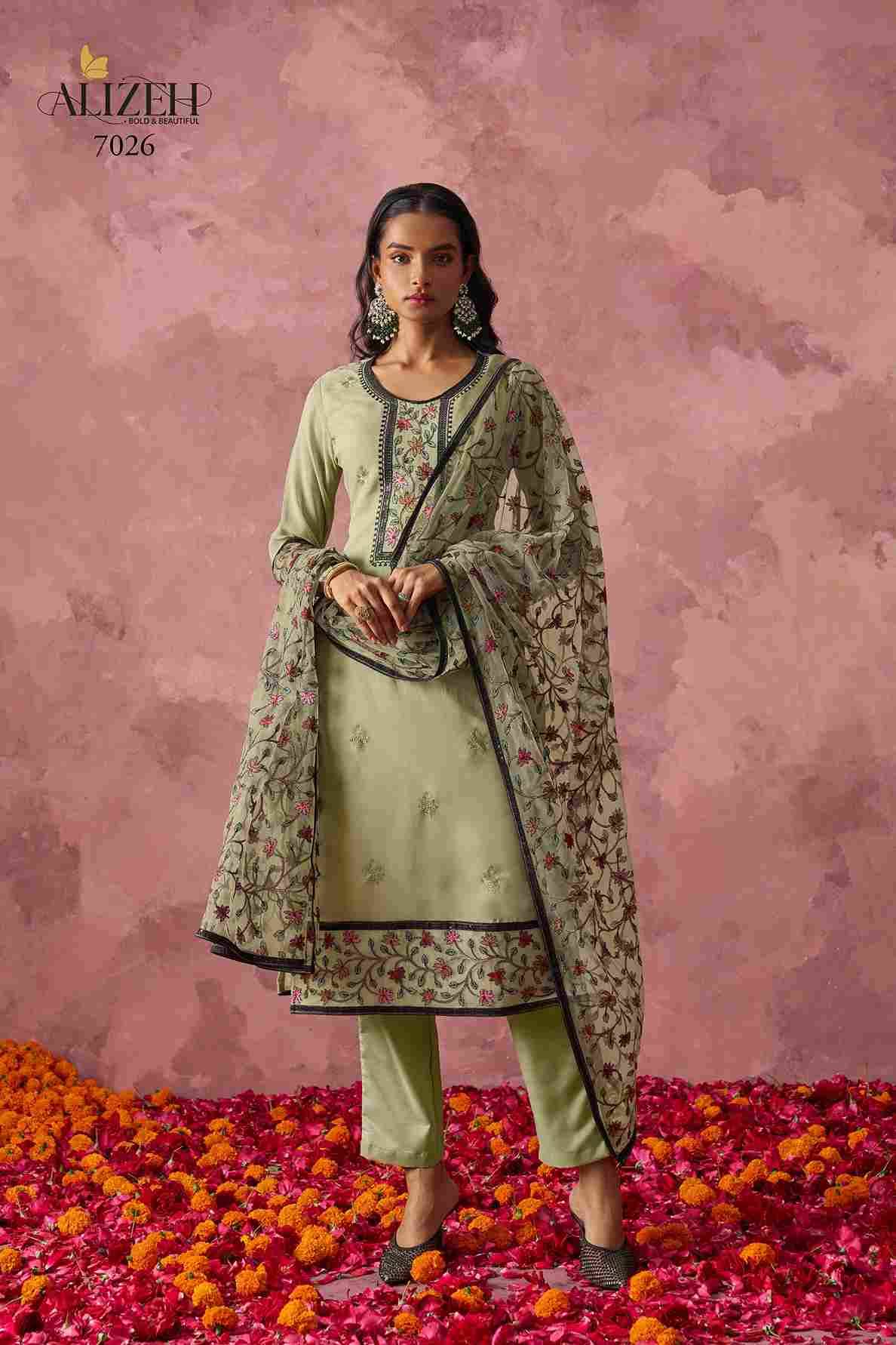 Gulaabo Vol-2 By Alizeh 7026 To 7029 Series Beautiful Festive Suits Colorful Stylish Fancy Casual Wear & Ethnic Wear Pure Georgette Dresses At Wholesale Price
