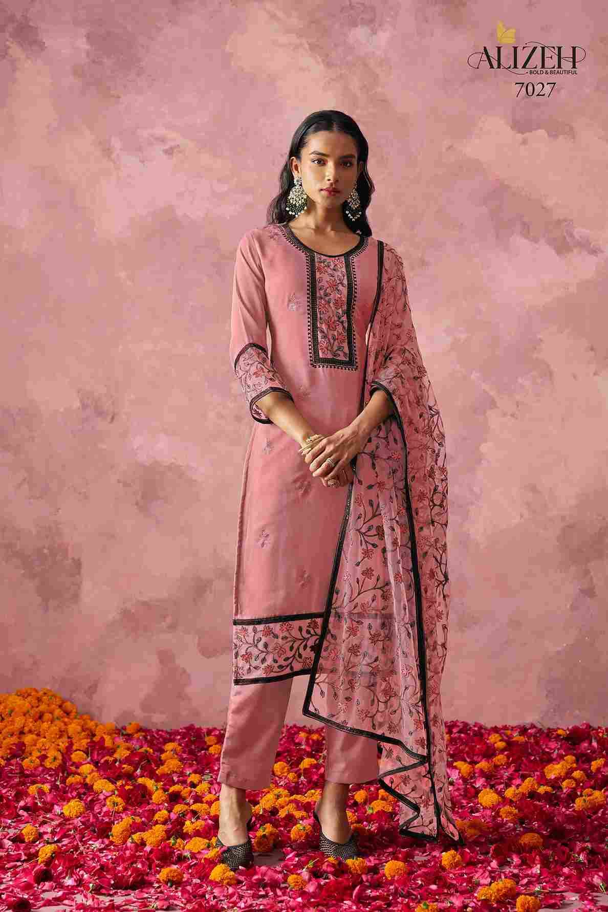 Gulaabo Vol-2 By Alizeh 7026 To 7029 Series Beautiful Festive Suits Colorful Stylish Fancy Casual Wear & Ethnic Wear Pure Georgette Dresses At Wholesale Price