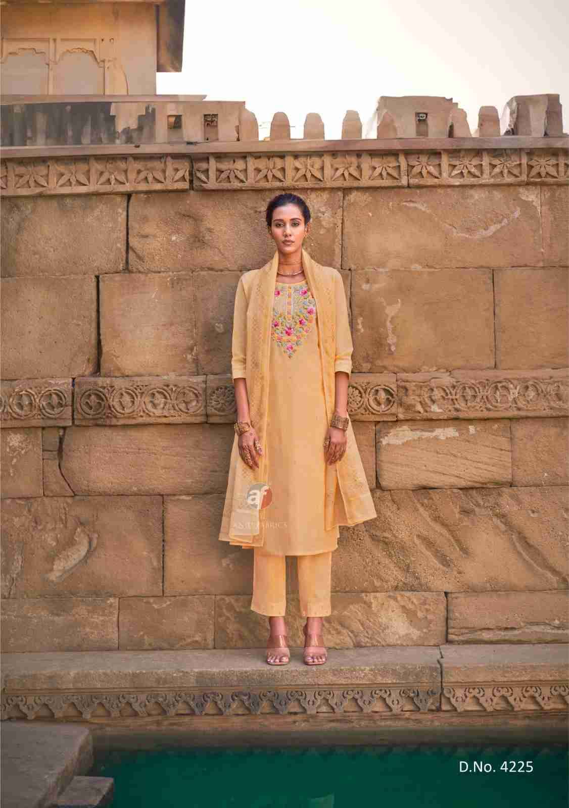 Chandani Vol-4 By Anju Fabrics 4221 To 4226 Series Designer Festive Suits Collection Beautiful Stylish Fancy Colorful Party Wear & Occasional Wear Pure Cotton Dresses At Wholesale Price