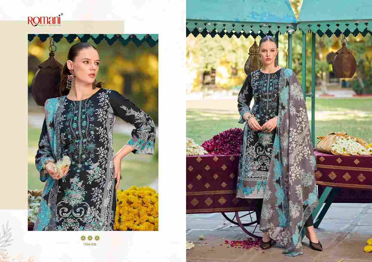 Needle Wonder By Romani 1104-001 To 1104-008 Series Beautiful Festive Suits Stylish Fancy Colorful Casual Wear & Ethnic Wear Soft Cotton Print Dresses At Wholesale Price