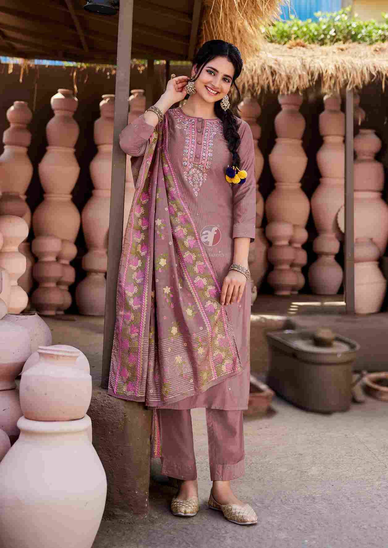 Once More Vol-5 By Anju Fabrics 4201 To 4206 Series Beautiful Stylish Fancy Colorful Casual Wear & Ethnic Wear Viscose Dresses At Wholesale Price