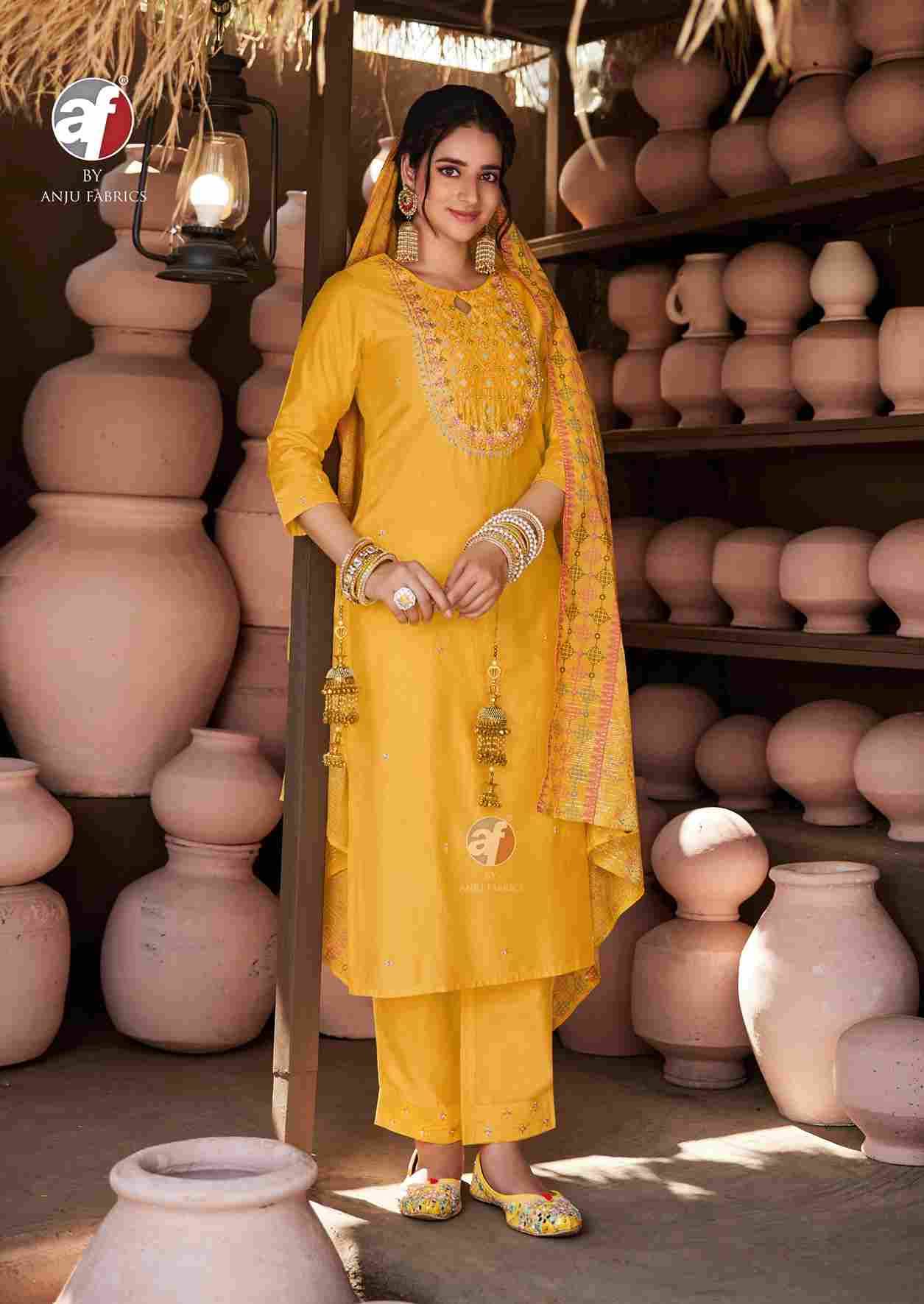 Once More Vol-5 By Anju Fabrics 4201 To 4206 Series Beautiful Stylish Fancy Colorful Casual Wear & Ethnic Wear Viscose Dresses At Wholesale Price