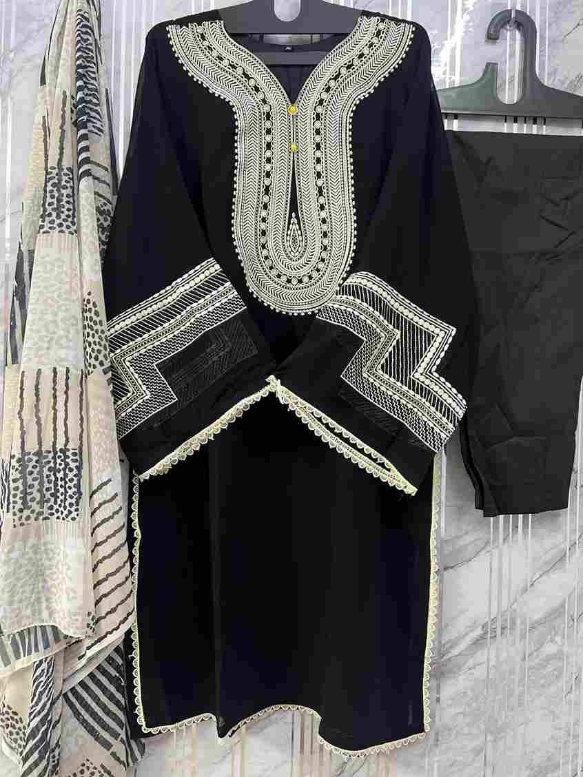 Zahra 111 Colours By Fashid Wholesale 111-A To 111-C Series Designer Pakistani Suits Beautiful Fancy Stylish Colorful Party Wear & Occasional Wear Heavy Georgette Embroidery Dresses At Wholesale Price