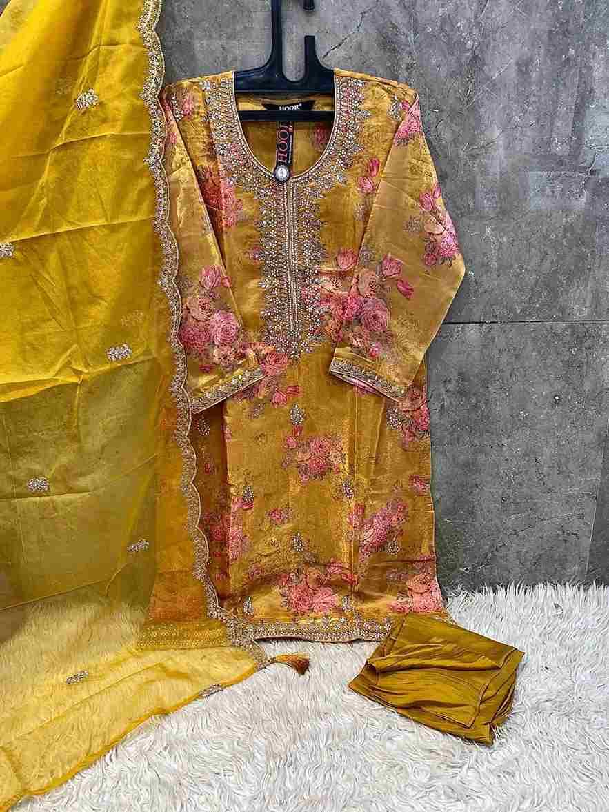 Hoor Tex Hit Design HF-182 Colours By Hoor Tex HF-182-A To HF-182-D Series Designer Festive Pakistani Suits Collection Beautiful Stylish Fancy Colorful Party Wear & Occasional Wear Heavy Organza Embroidered Dresses At Wholesale Price