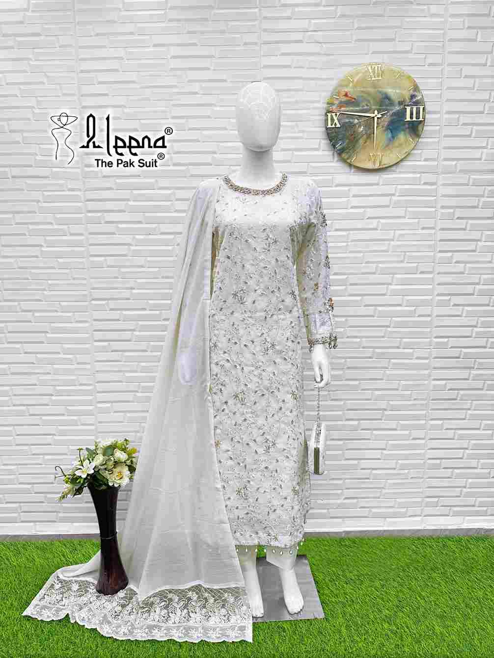 Aleena 1141 Colours By Aleena 1141-A To 1141-D Series Beautiful Pakistani Suits Stylish Fancy Colorful Party Wear & Occasional Wear Chiffon Embroidered Dresses At Wholesale Price