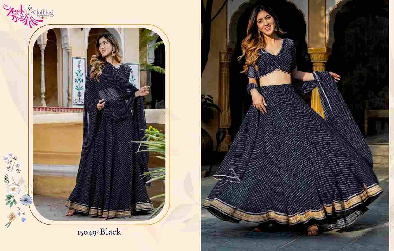 Vol-22 By Zeel Clothing Festive Wear Collection Beautiful Stylish Colorful Fancy Party Wear & Occasional Wear Georgette Lehengas At Wholesale Price