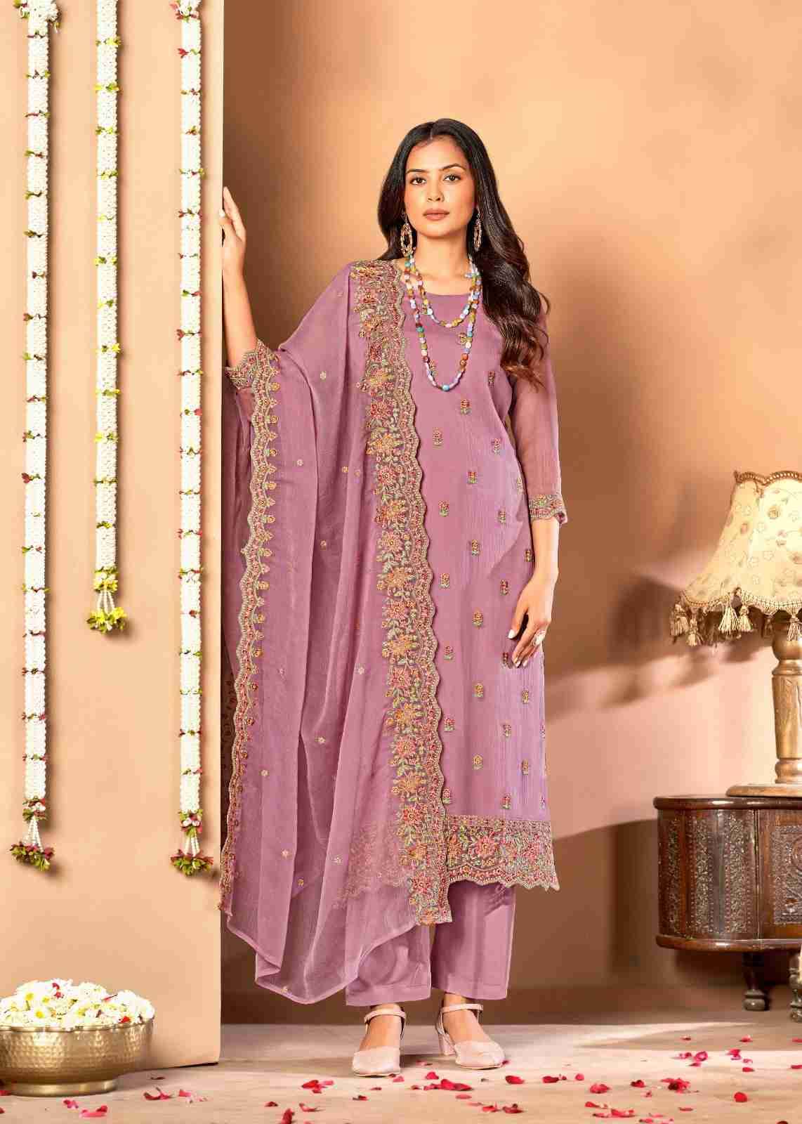 Kristal By Bela Fashion 8163 To 8168 Series Beautiful Suits Colorful Stylish Fancy Casual Wear & Ethnic Wear Chiffon Dresses At Wholesale Price