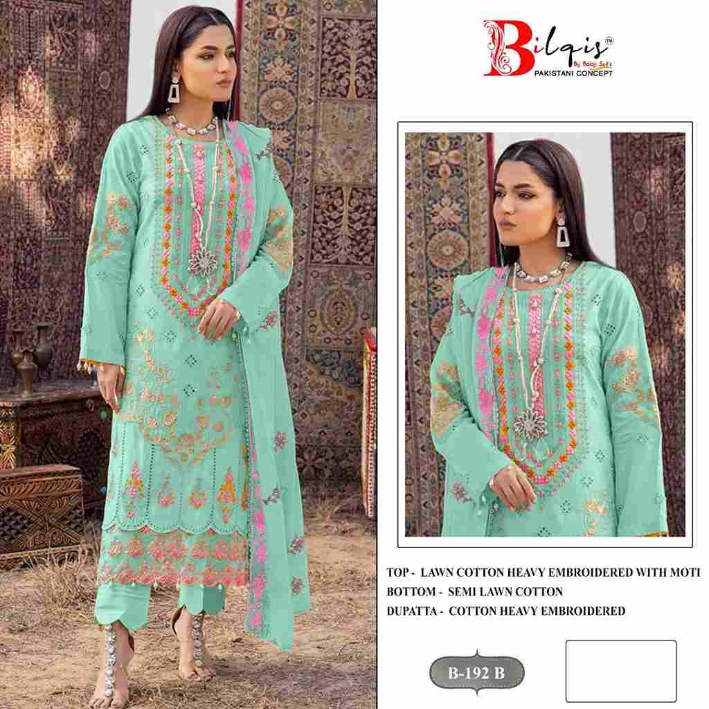 Bilqis 192 Colours By Bilqis 192-B