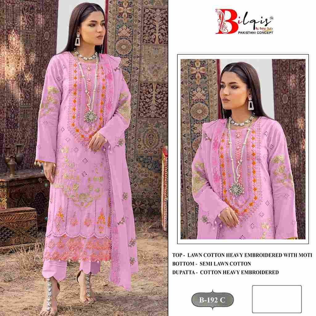 Bilqis 192 Colours By Bilqis 192-C