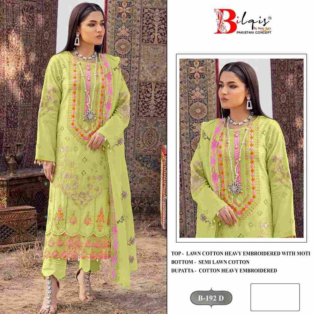 Bilqis 192 Colours By Bilqis 192-D