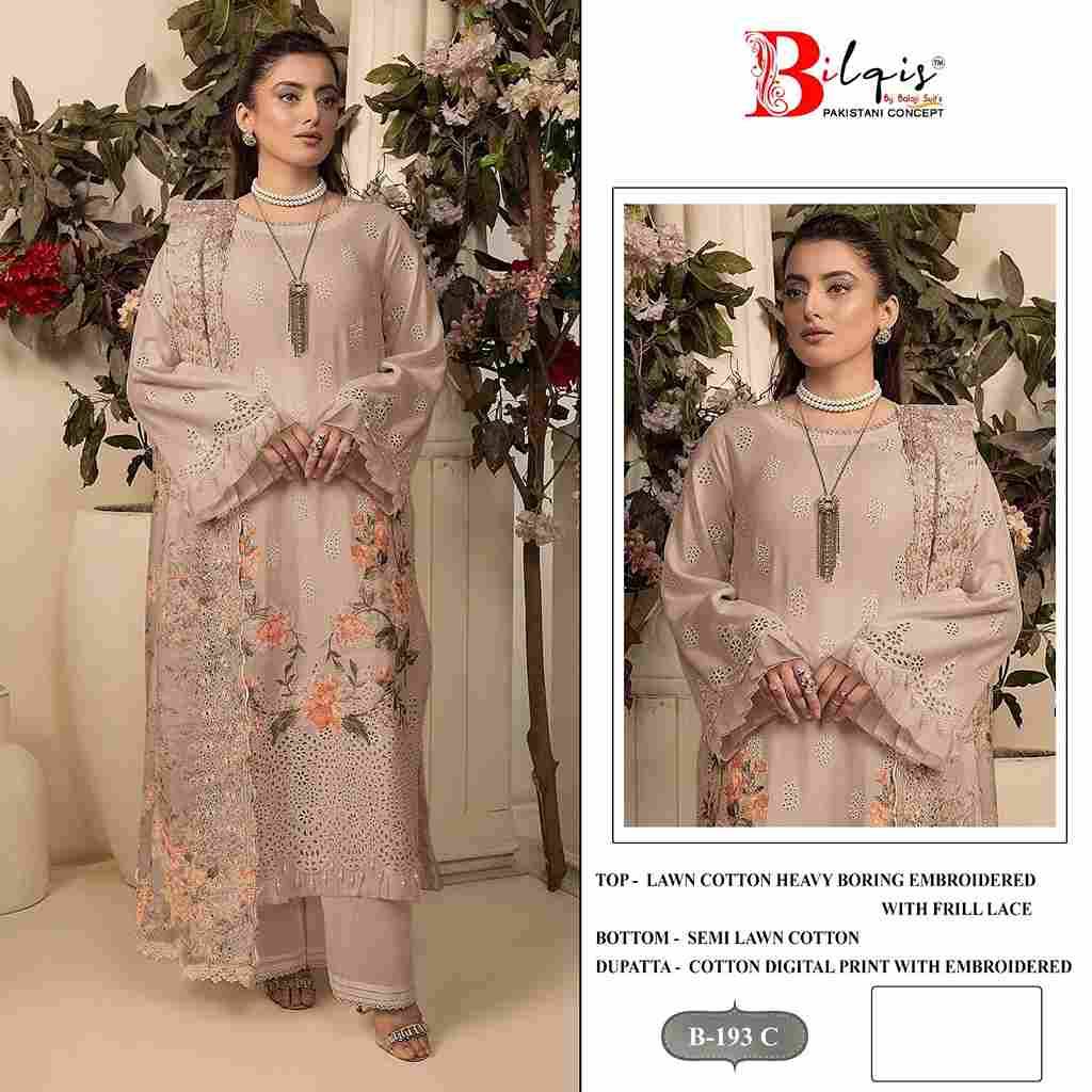 Bilqis 193 Colours By Bilqis 193-C
