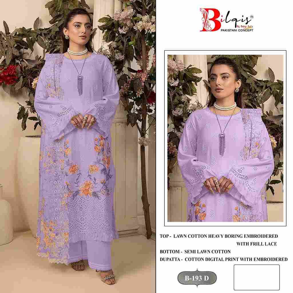 Bilqis 193 Colours By Bilqis 193-D