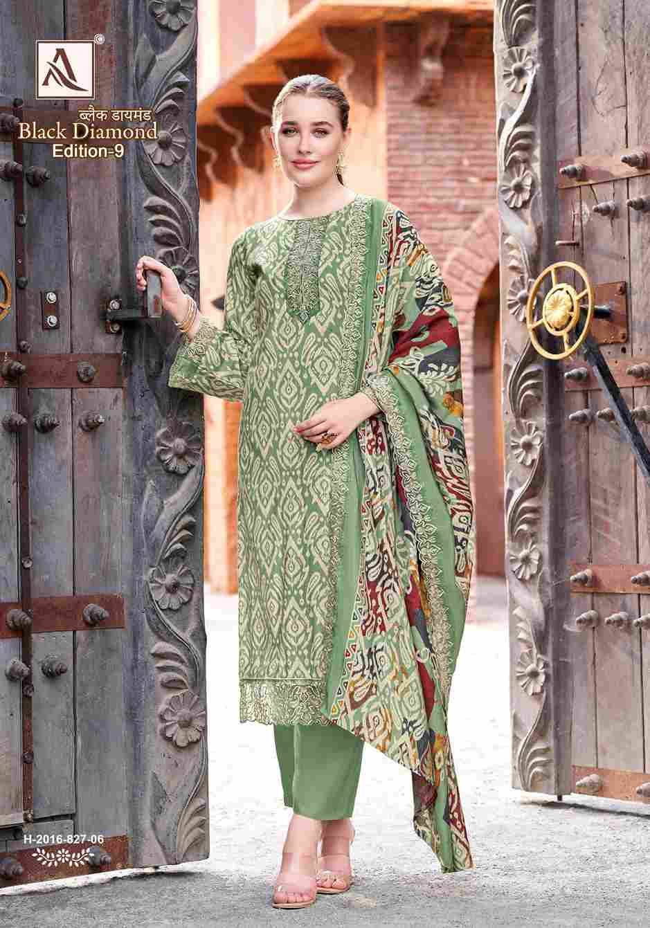 Black Diamond Vol-9 By Alok Suit 2016-827-01 To 2016-827-06 Series Beautiful Festive Suits Colorful Stylish Fancy Casual Wear & Ethnic Wear Pure Rayon Dresses At Wholesale Price