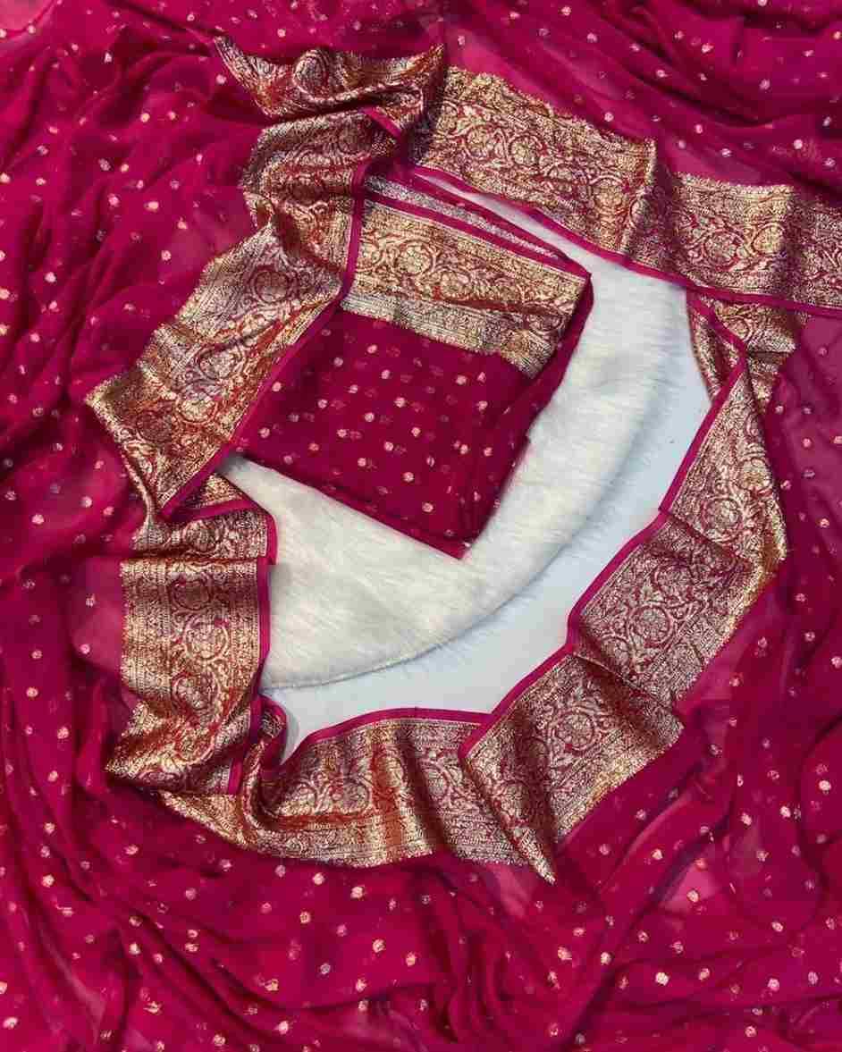 Janvi By Fashid Wholesale 01 To 05 Series Indian Traditional Wear Collection Beautiful Stylish Fancy Colorful Party Wear & Occasional Wear Viscose Georgette Sarees At Wholesale Price