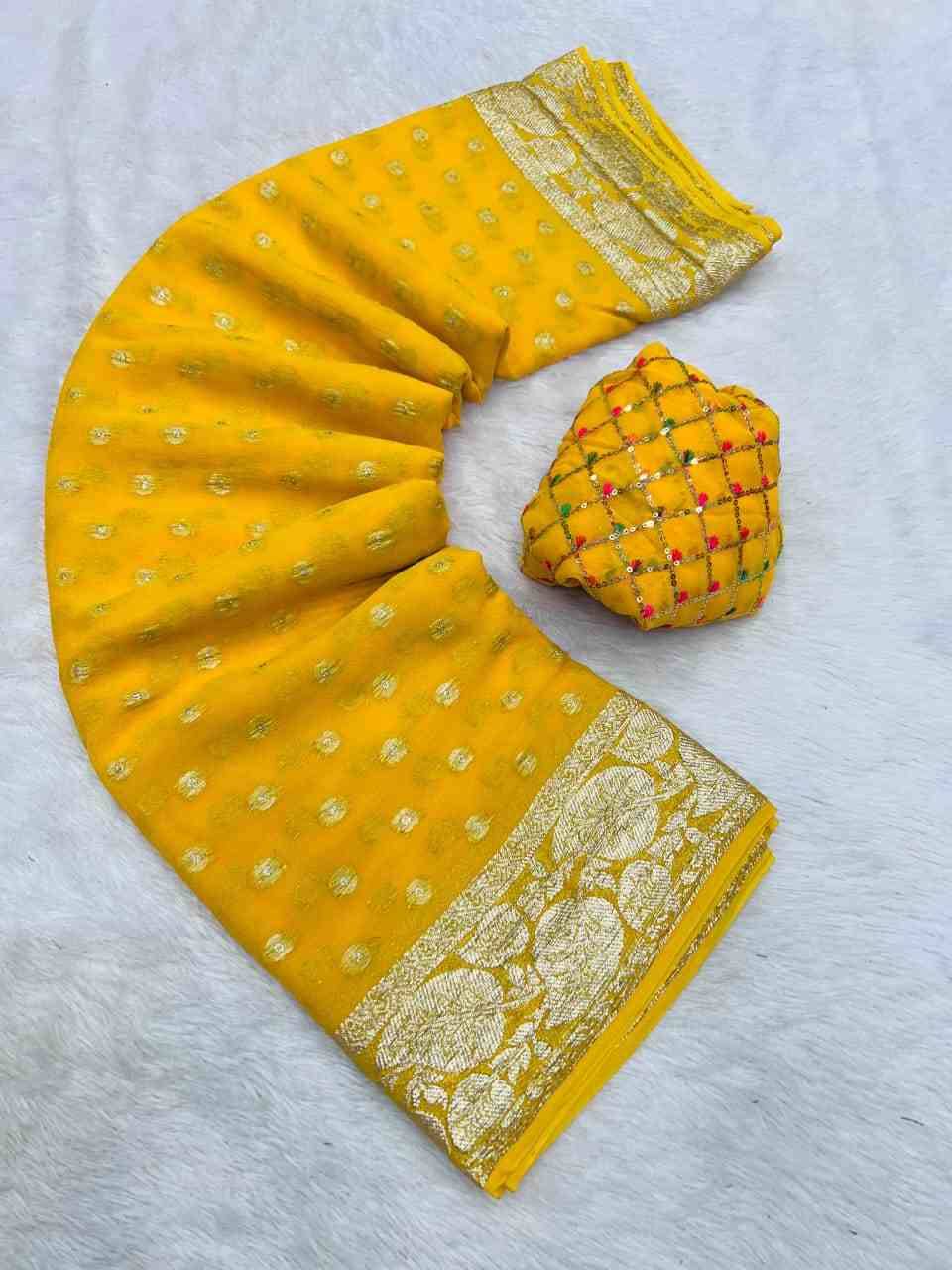 Pan By Fashid Wholesale 01 To 09 Series Indian Traditional Wear Collection Beautiful Stylish Fancy Colorful Party Wear & Occasional Wear Viscose Georgette Sarees At Wholesale Price