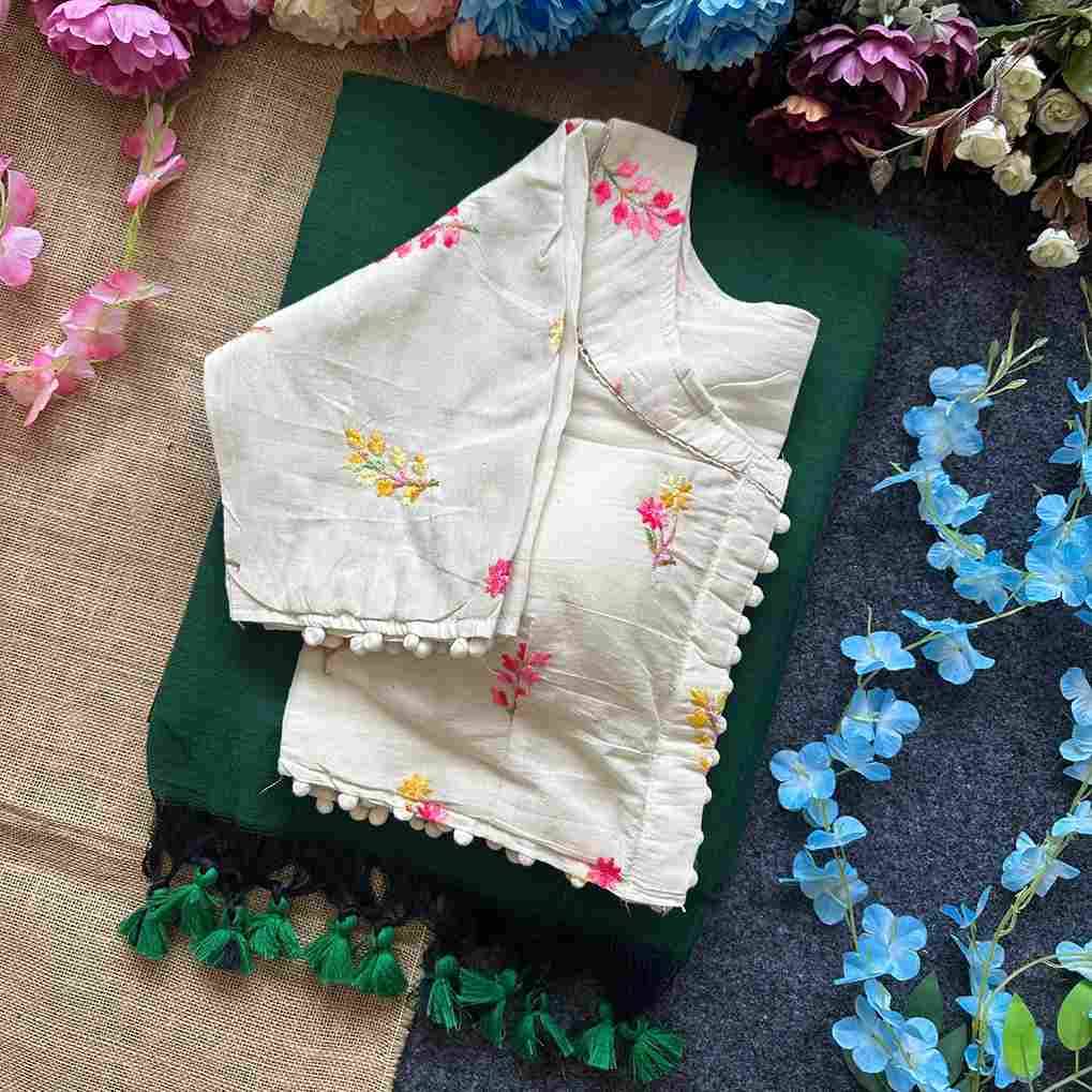 HK-17 By Fashid Wholesale 01 To 17 Series Indian Traditional Wear Collection Beautiful Stylish Fancy Colorful Party Wear & Occasional Wear Khadi Cotton Sarees At Wholesale Price