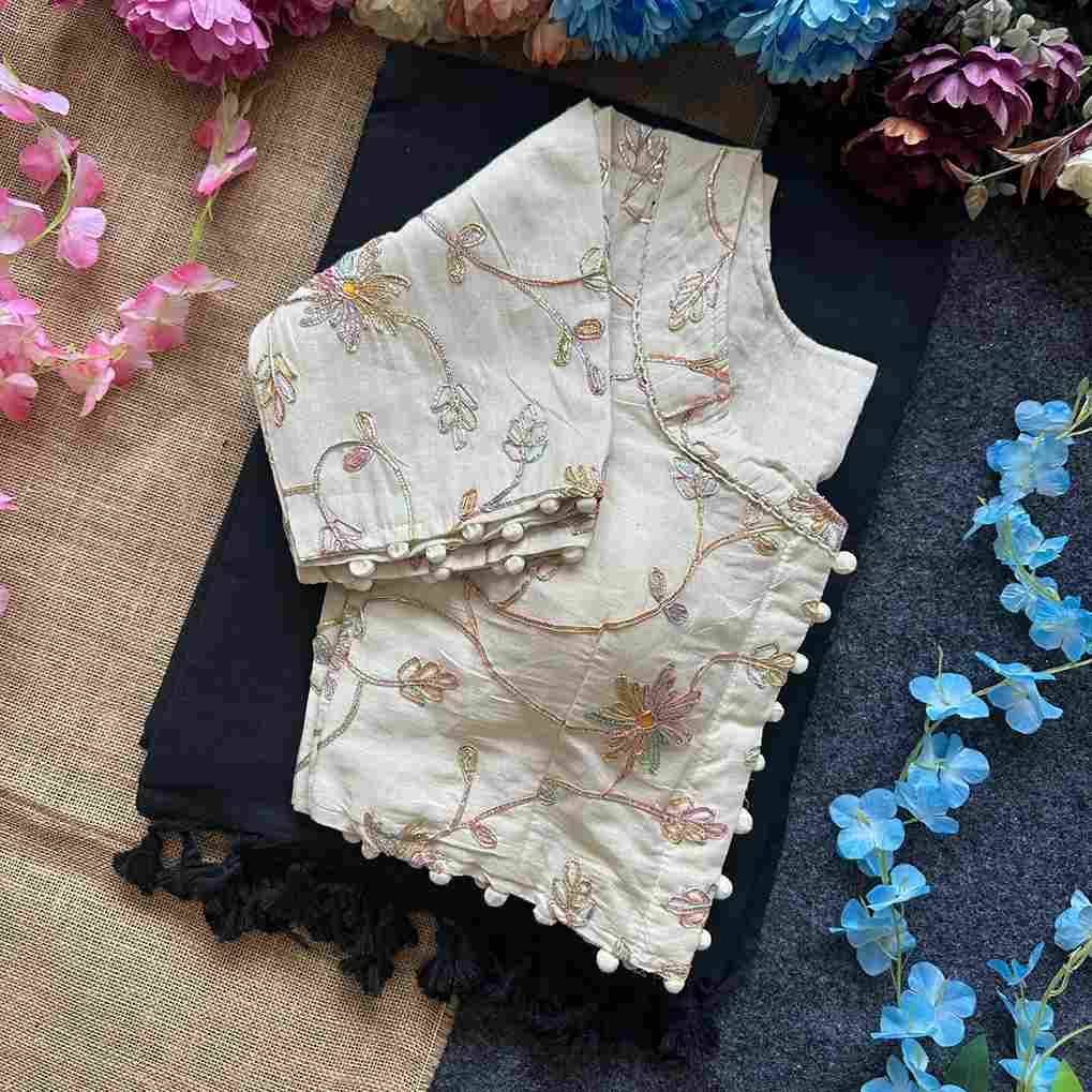 HK-17 By Fashid Wholesale 01 To 17 Series Indian Traditional Wear Collection Beautiful Stylish Fancy Colorful Party Wear & Occasional Wear Khadi Cotton Sarees At Wholesale Price