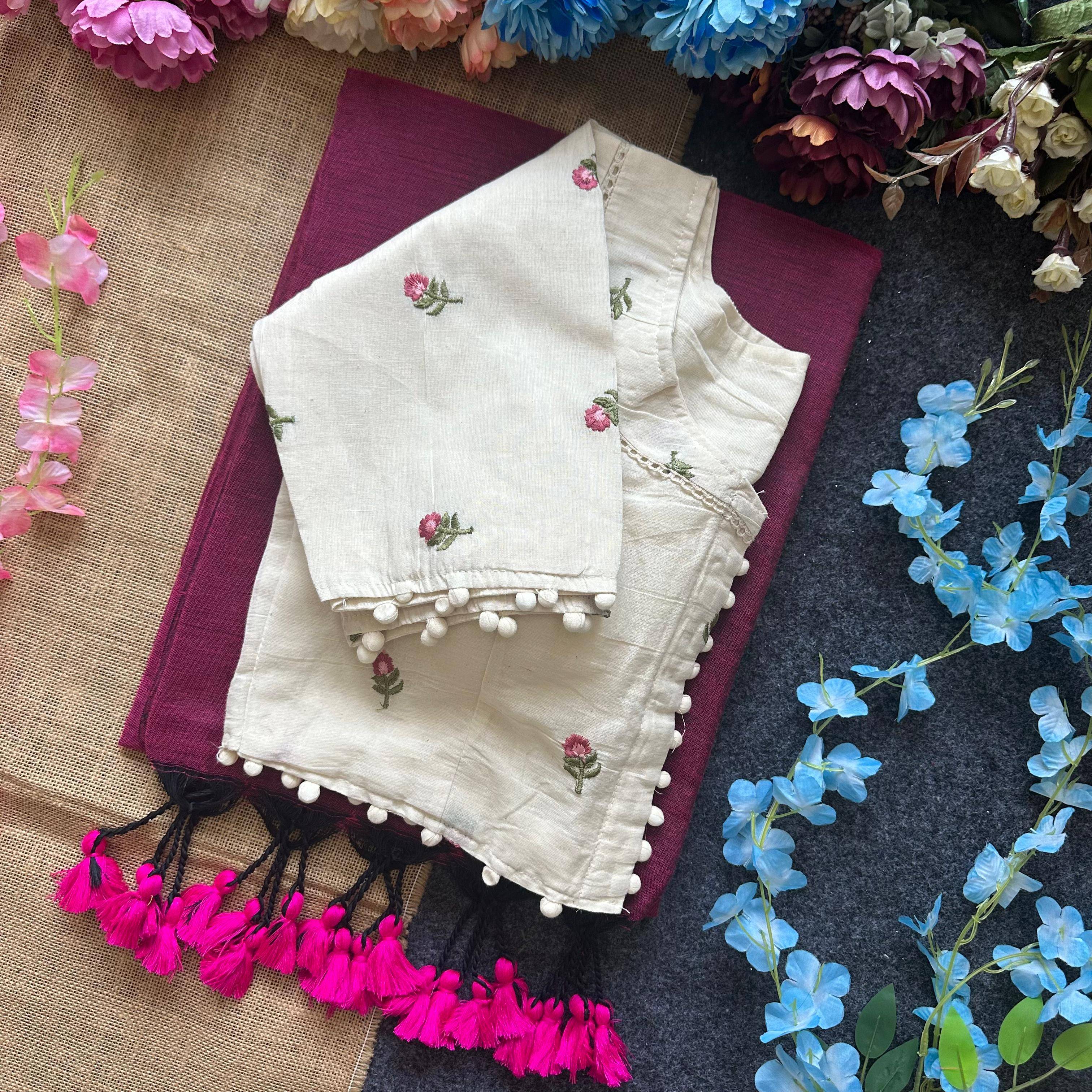 HK-17 By Fashid Wholesale 01 To 17 Series Indian Traditional Wear Collection Beautiful Stylish Fancy Colorful Party Wear & Occasional Wear Khadi Cotton Sarees At Wholesale Price