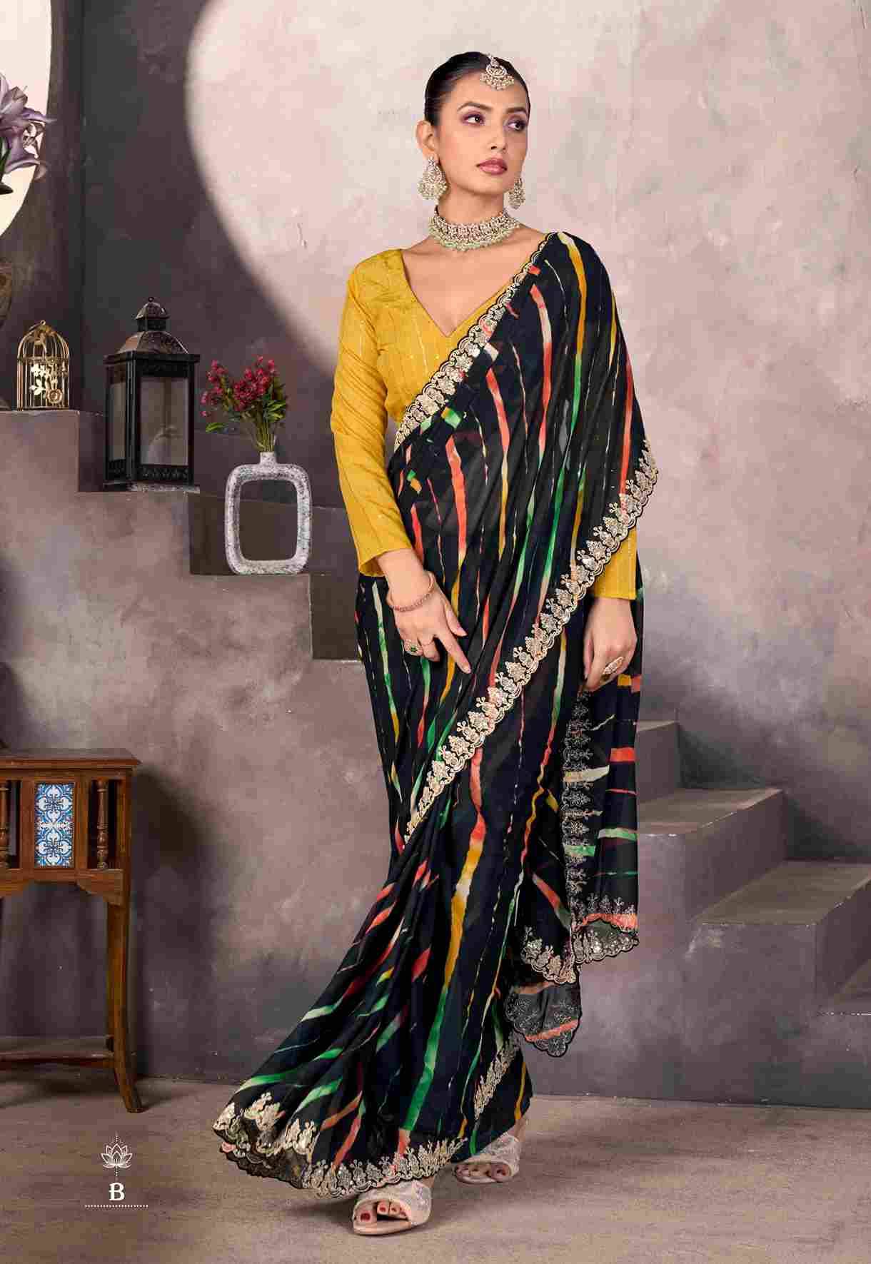 Sundri By Fashid Wholesale A To J Series Indian Traditional Wear Collection Beautiful Stylish Fancy Colorful Party Wear & Occasional Wear Soft Georgette Sarees At Wholesale Price