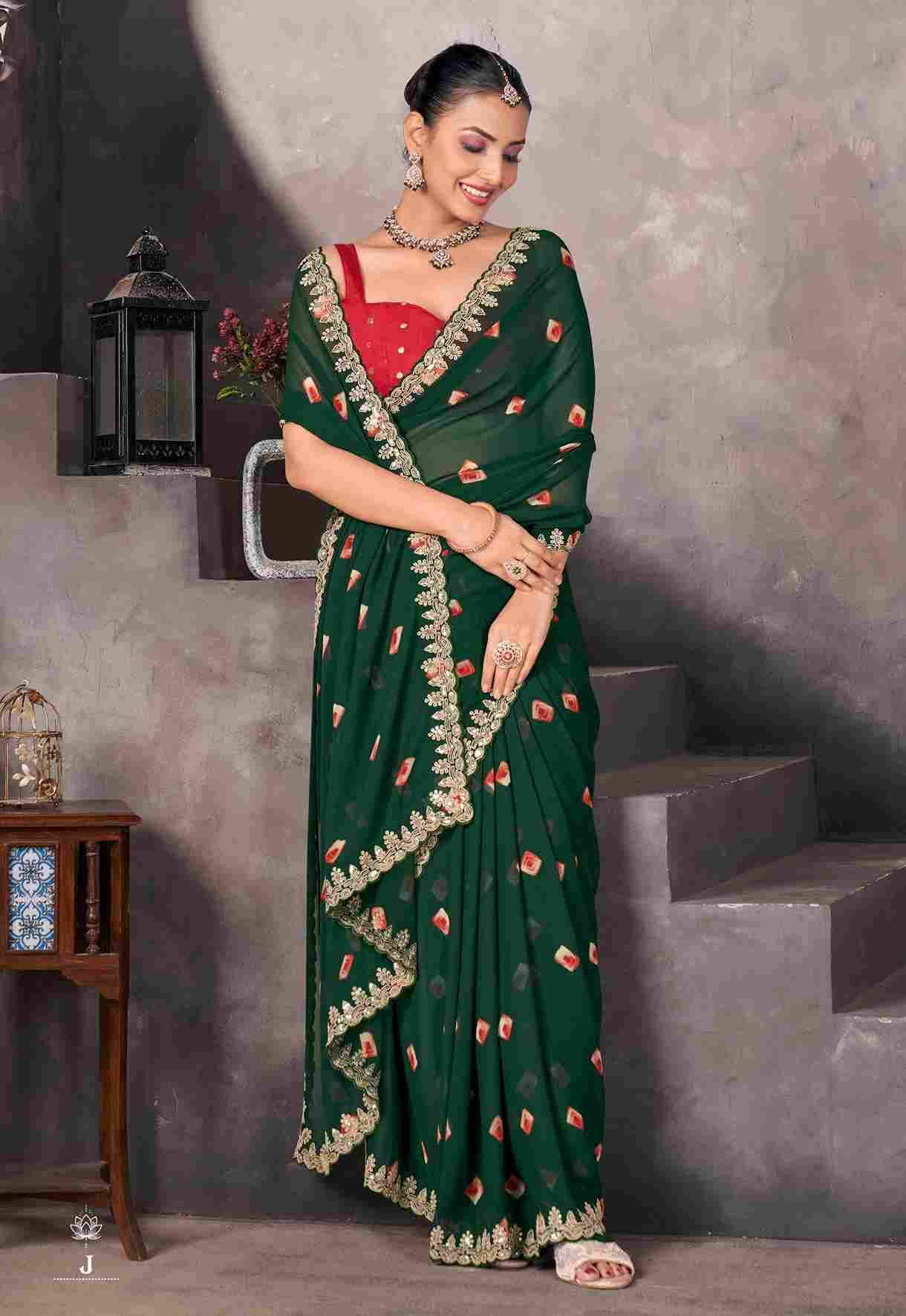 Sundri By Fashid Wholesale A To J Series Indian Traditional Wear Collection Beautiful Stylish Fancy Colorful Party Wear & Occasional Wear Soft Georgette Sarees At Wholesale Price