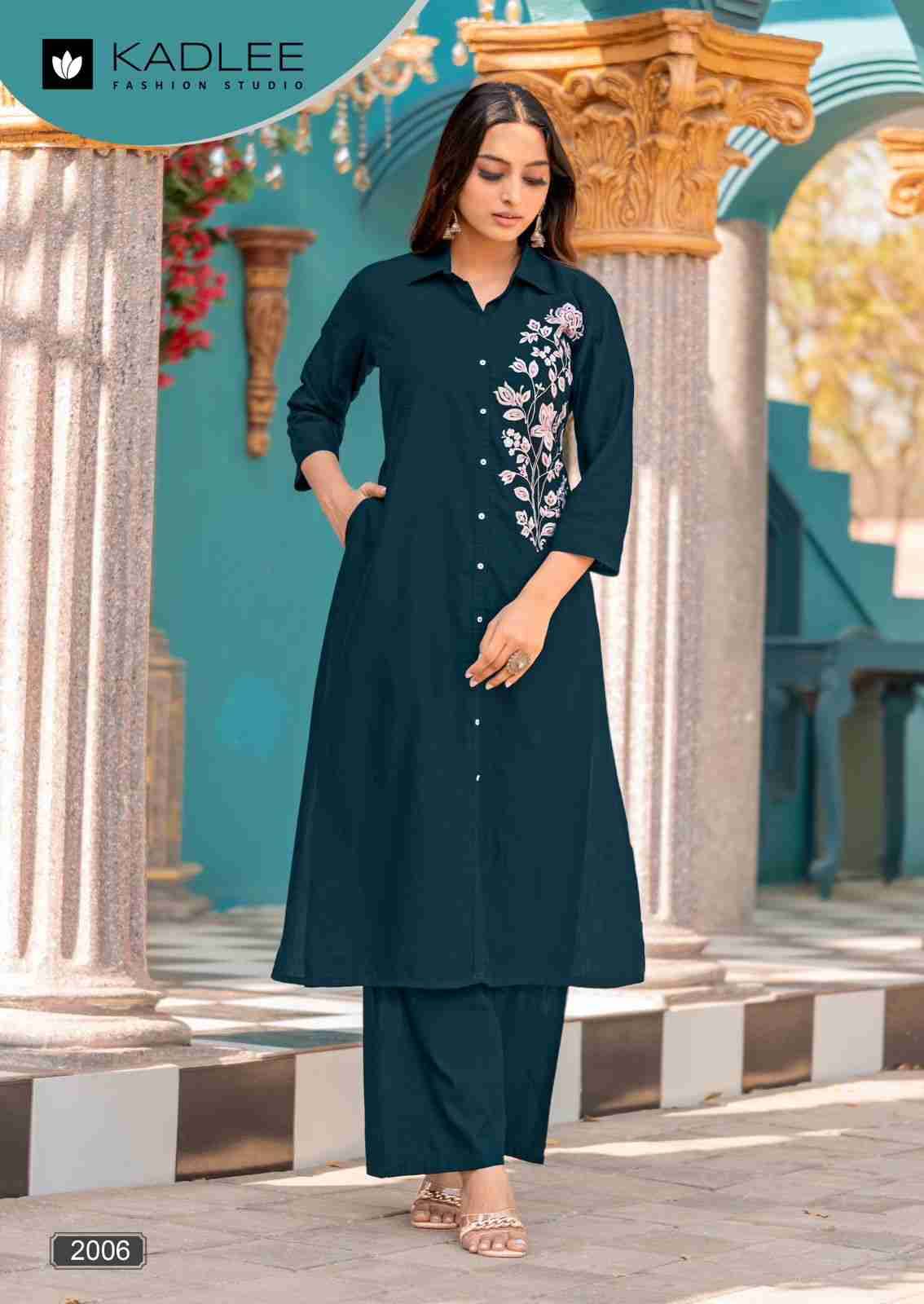 Pehchan By Kadlee 2001 To 2006 Series Designer Stylish Fancy Colorful Beautiful Party Wear & Ethnic Wear Collection Heavy Rayon Kurtis With Bottom At Wholesale Price