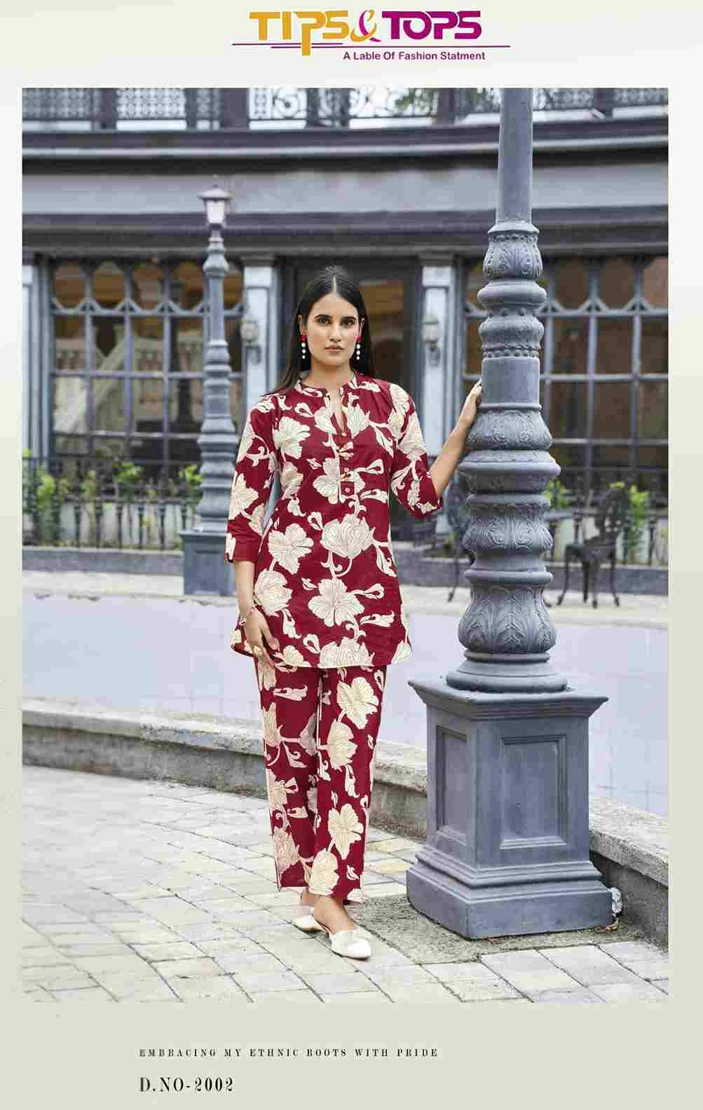 Cotton Trends Vol-2 By Tips And Tops 2001 To 2006 Series Designer Stylish Fancy Colorful Beautiful Party Wear & Ethnic Wear Collection Cotton Print Co-Ord At Wholesale Price