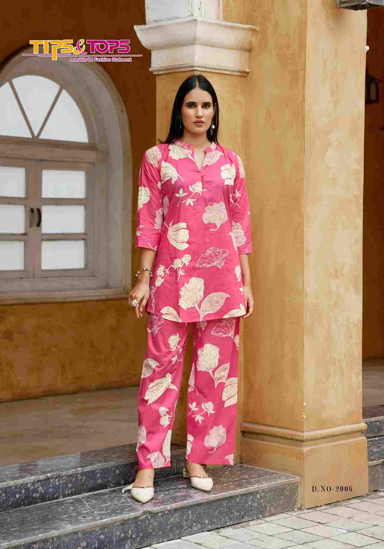 Cotton Trends Vol-2 By Tips And Tops 2001 To 2006 Series Designer Stylish Fancy Colorful Beautiful Party Wear & Ethnic Wear Collection Cotton Print Co-Ord At Wholesale Price