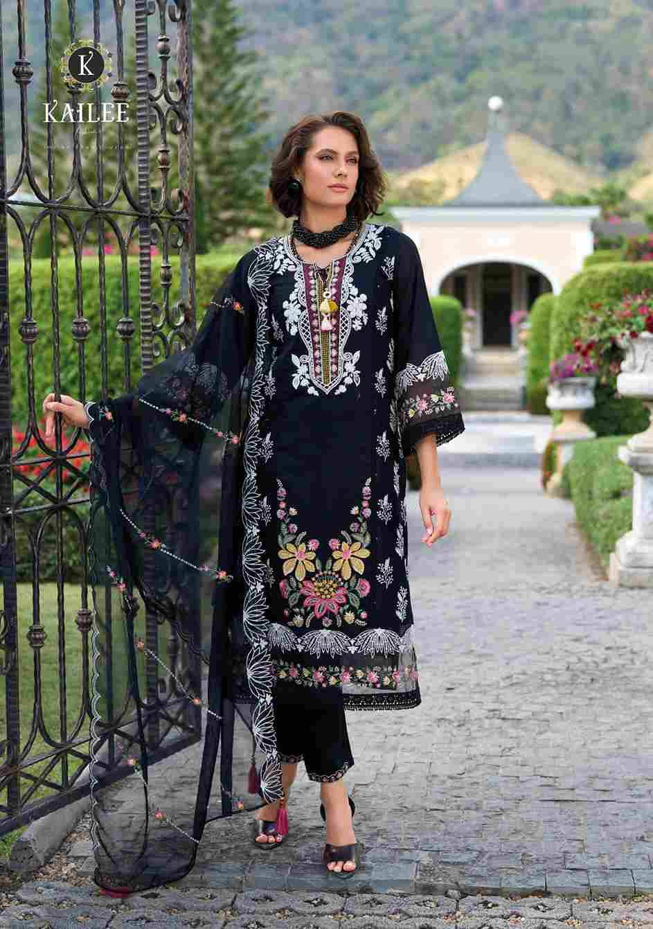 Cressa By Kailee 45001 To 45002 Series Beautiful Festive Suits Colorful Stylish Fancy Casual Wear & Ethnic Wear Pure Cotton Dresses At Wholesale Price