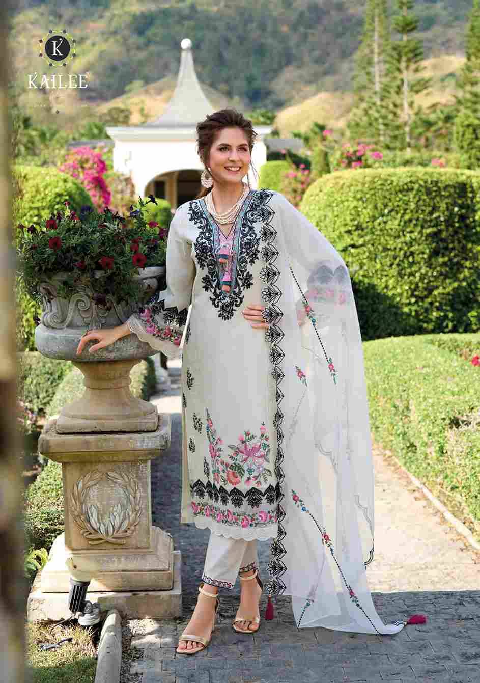 Cressa By Kailee 45001 To 45002 Series Beautiful Festive Suits Colorful Stylish Fancy Casual Wear & Ethnic Wear Pure Cotton Dresses At Wholesale Price