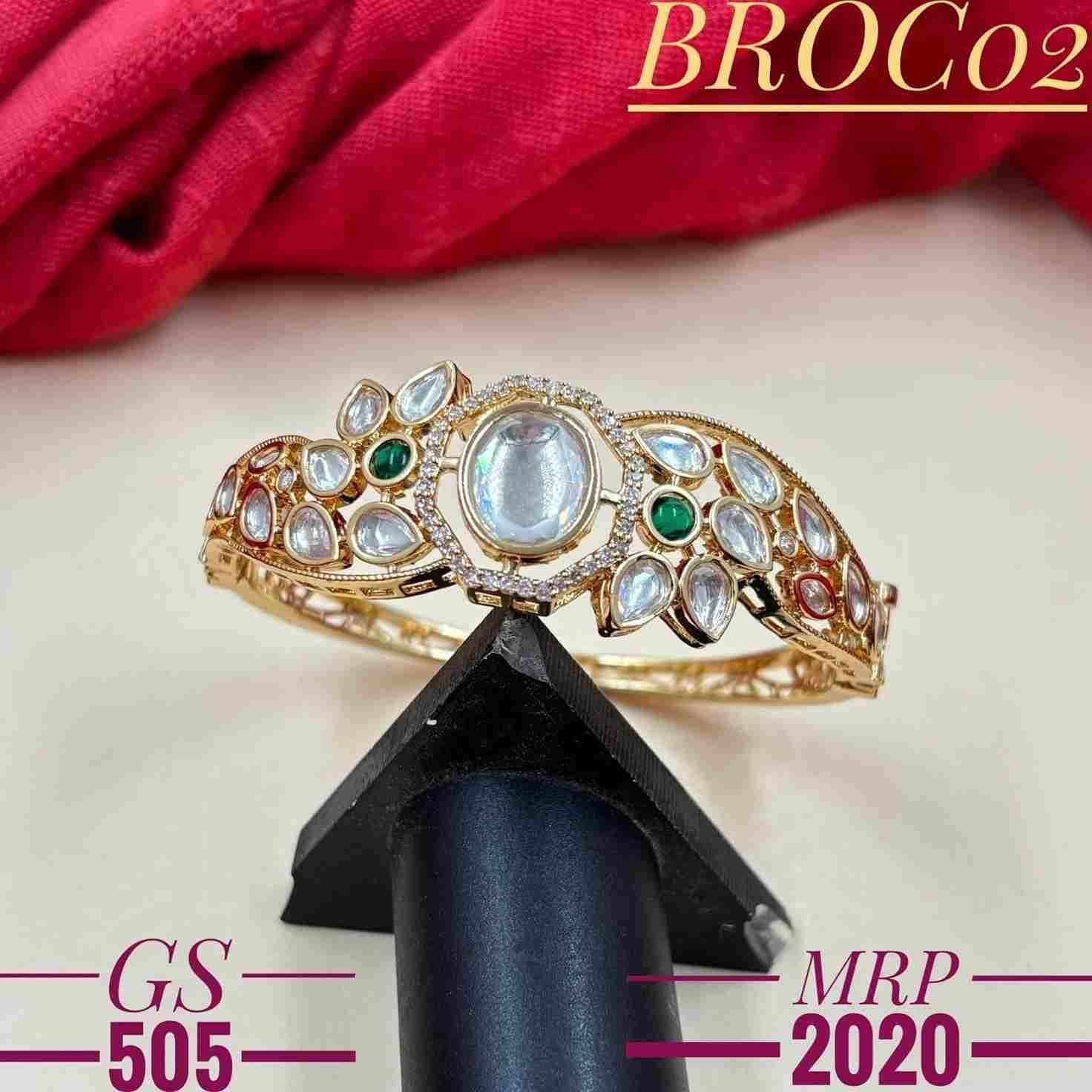 Gs-505 By Fashid Wholesale 01 To 10 Series Traditional Artificial Jewellery For Indian Attire At Exclusive Range.