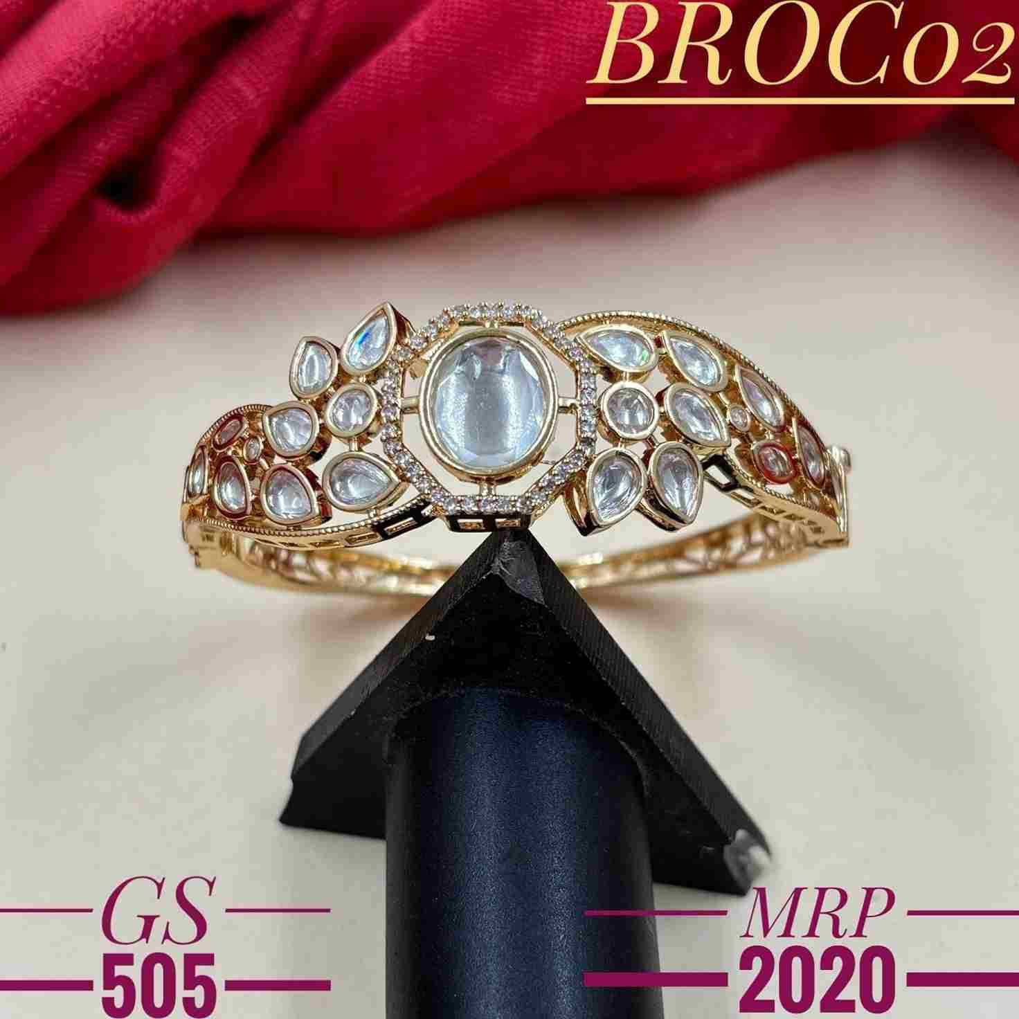 Gs-505 By Fashid Wholesale 01 To 10 Series Traditional Artificial Jewellery For Indian Attire At Exclusive Range.