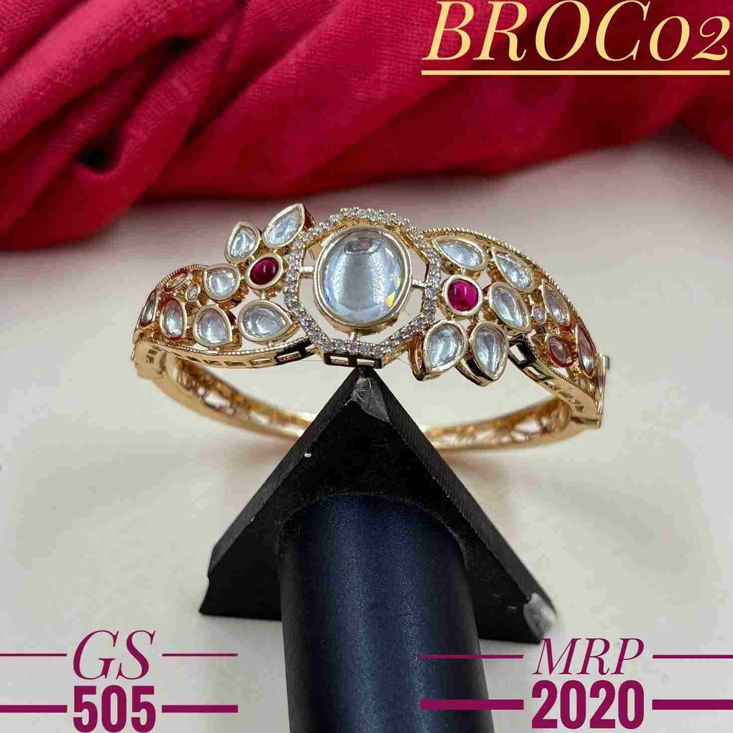 Gs-505 By Fashid Wholesale 01 To 10 Series Traditional Artificial Jewellery For Indian Attire At Exclusive Range.