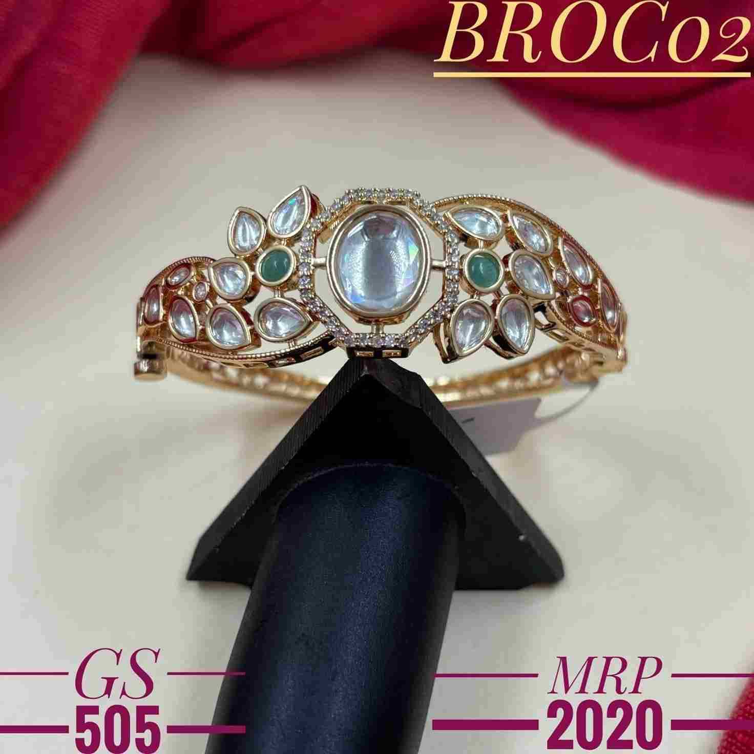 Gs-505 By Fashid Wholesale 01 To 10 Series Traditional Artificial Jewellery For Indian Attire At Exclusive Range.