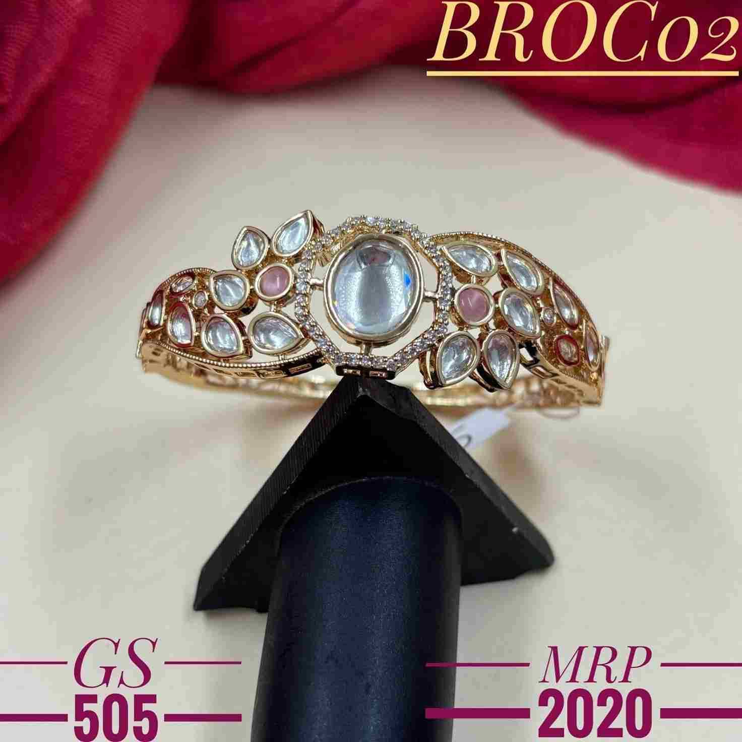 Gs-505 By Fashid Wholesale 01 To 10 Series Traditional Artificial Jewellery For Indian Attire At Exclusive Range.