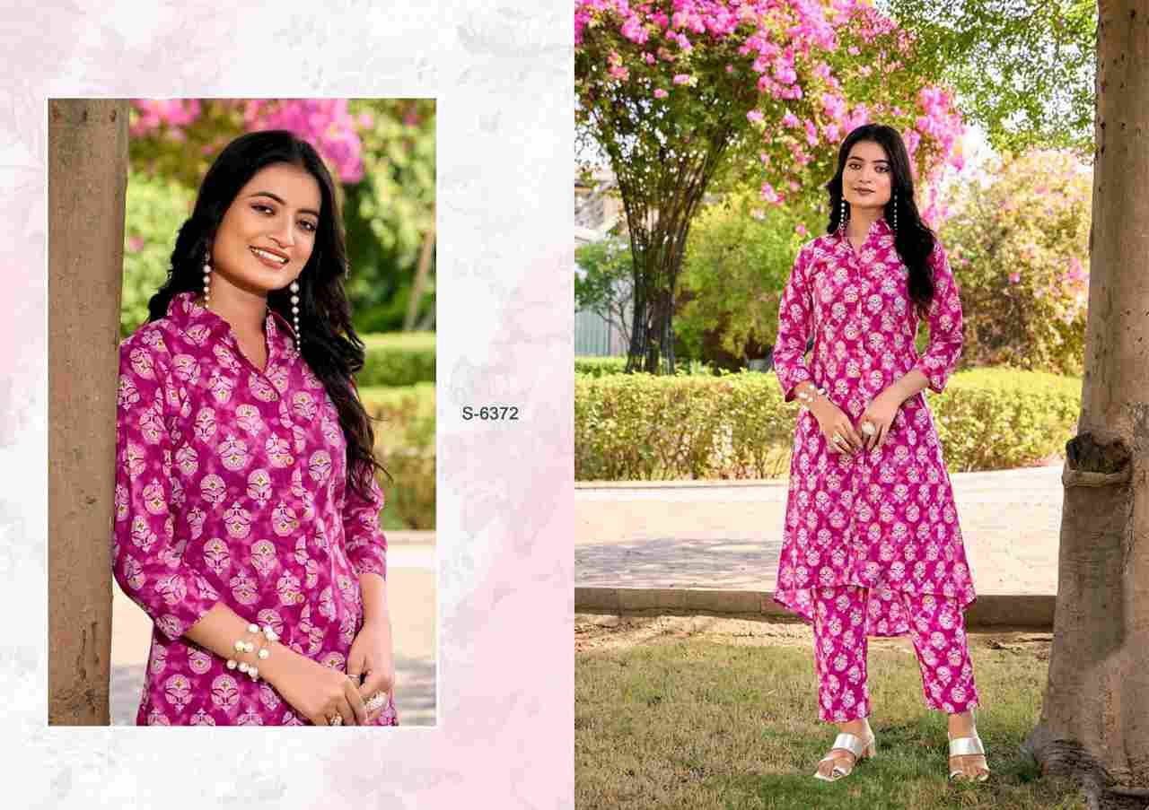 Tamira By SBS 6370 To 6377 Series Designer Stylish Fancy Colorful Beautiful Party Wear & Ethnic Wear Collection Premium Cotton Co-Ords At Wholesale Price