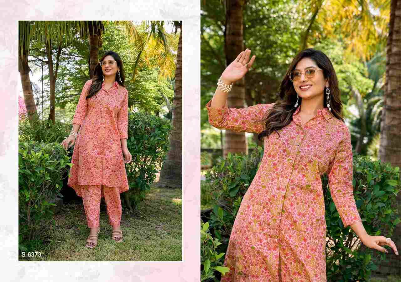 Tamira By SBS 6370 To 6377 Series Designer Stylish Fancy Colorful Beautiful Party Wear & Ethnic Wear Collection Premium Cotton Co-Ords At Wholesale Price