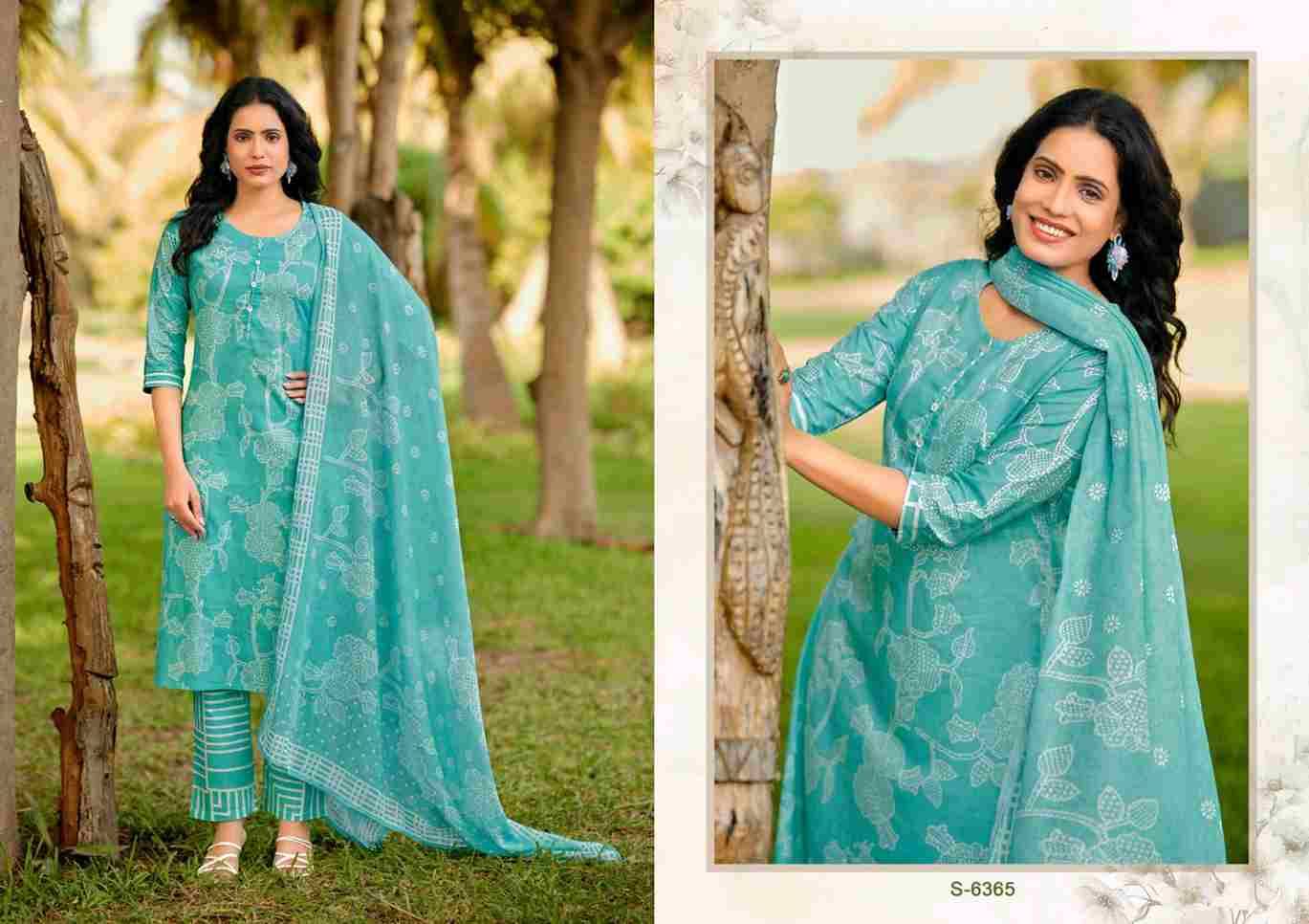Aarvika By SBS 6364 To 6368 Series Beautiful Festive Suits Colorful Stylish Fancy Casual Wear & Ethnic Wear Cotton Dresses At Wholesale Price