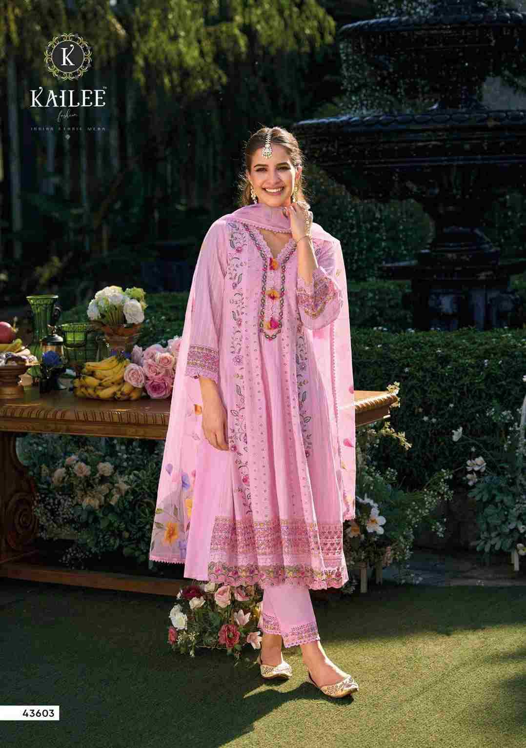 Jugni By Kailee 43601 To 43604 Series Beautiful Festive Suits Colorful Stylish Fancy Casual Wear & Ethnic Wear Pure Cotton Dresses At Wholesale Price