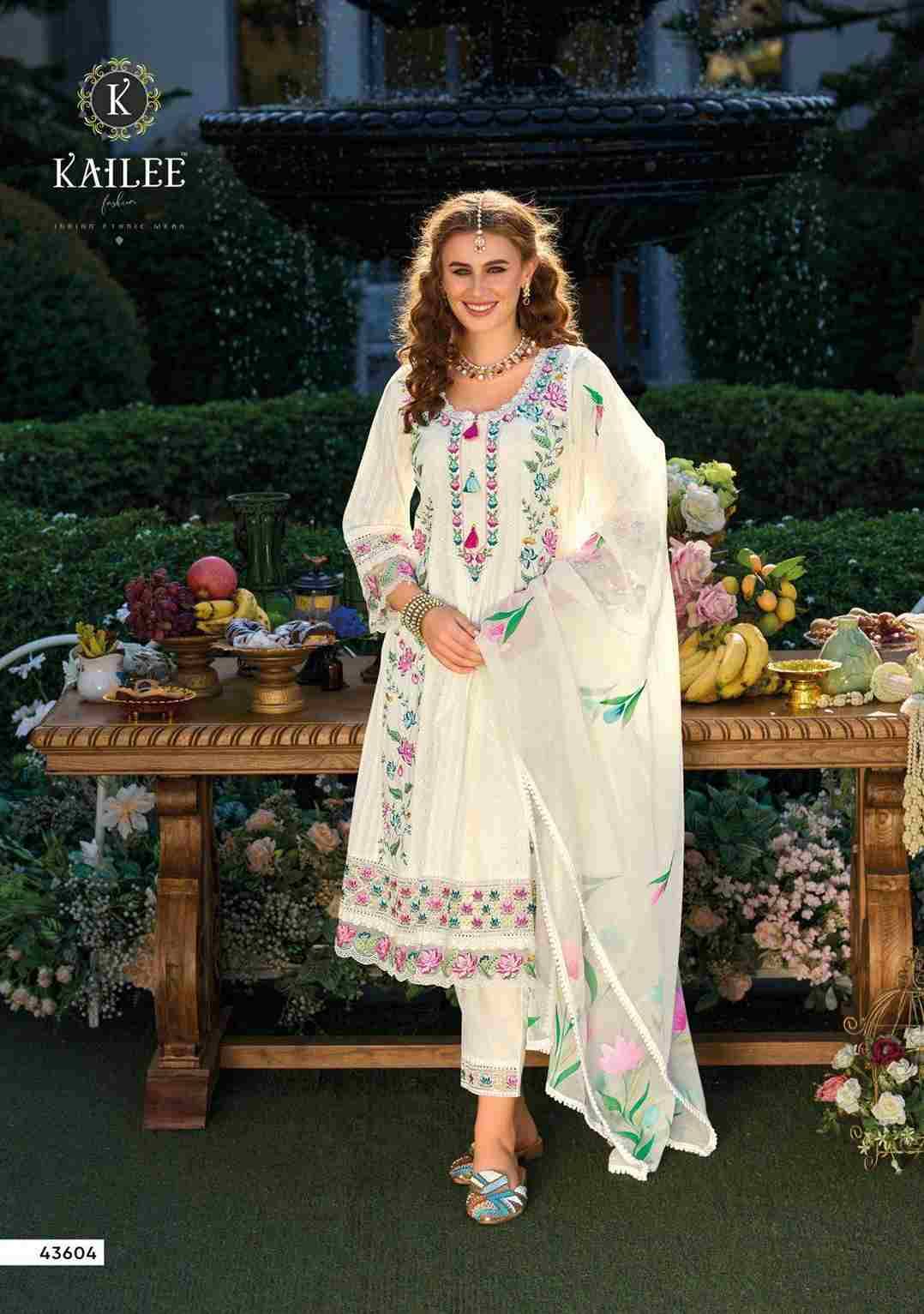 Jugni By Kailee 43601 To 43604 Series Beautiful Festive Suits Colorful Stylish Fancy Casual Wear & Ethnic Wear Pure Cotton Dresses At Wholesale Price