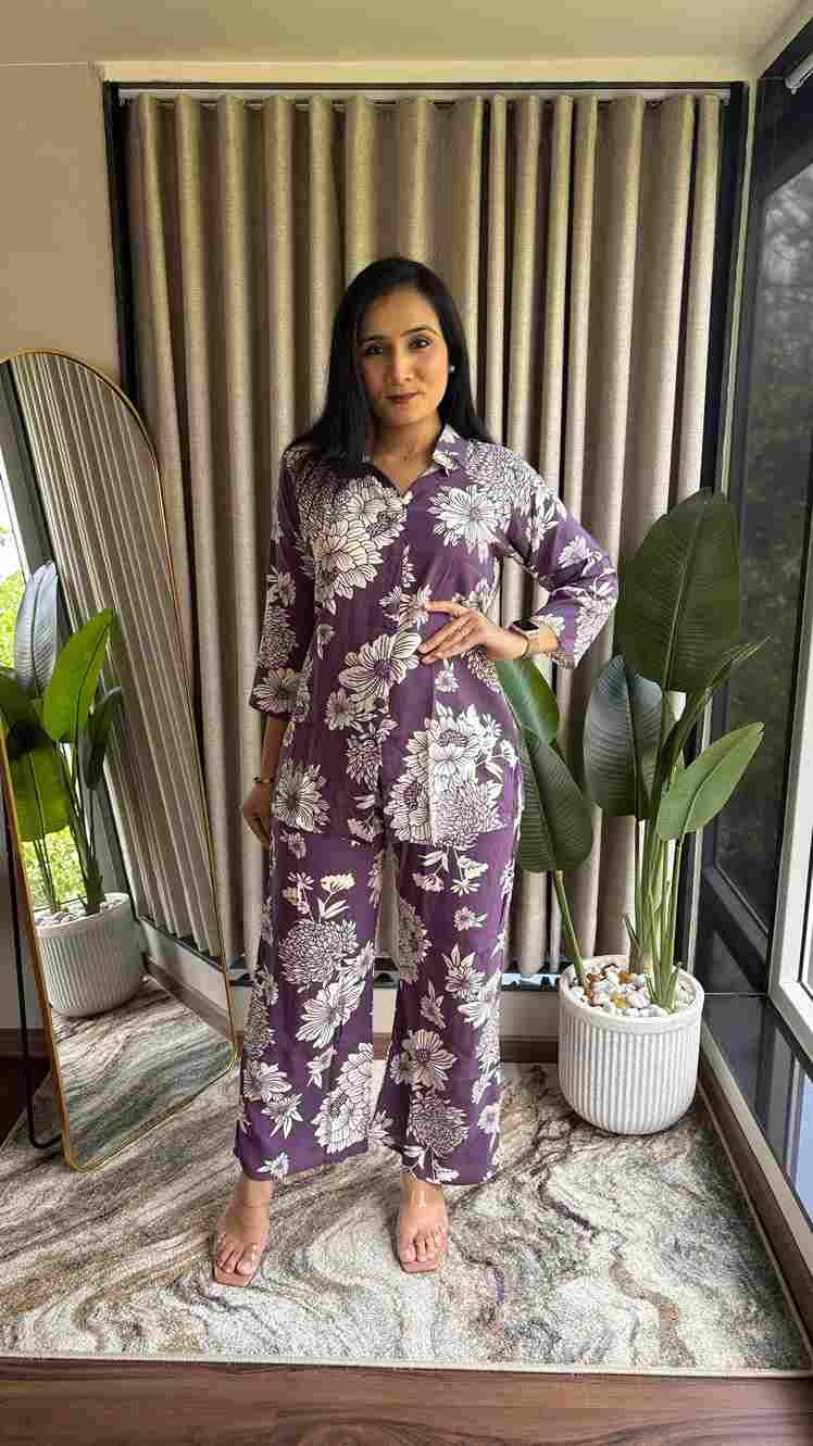 Sruti By Kaamiri 01 To 07 Series Designer Stylish Fancy Colorful Beautiful Party Wear & Ethnic Wear Collection Rayon Co-Ords At Wholesale Price