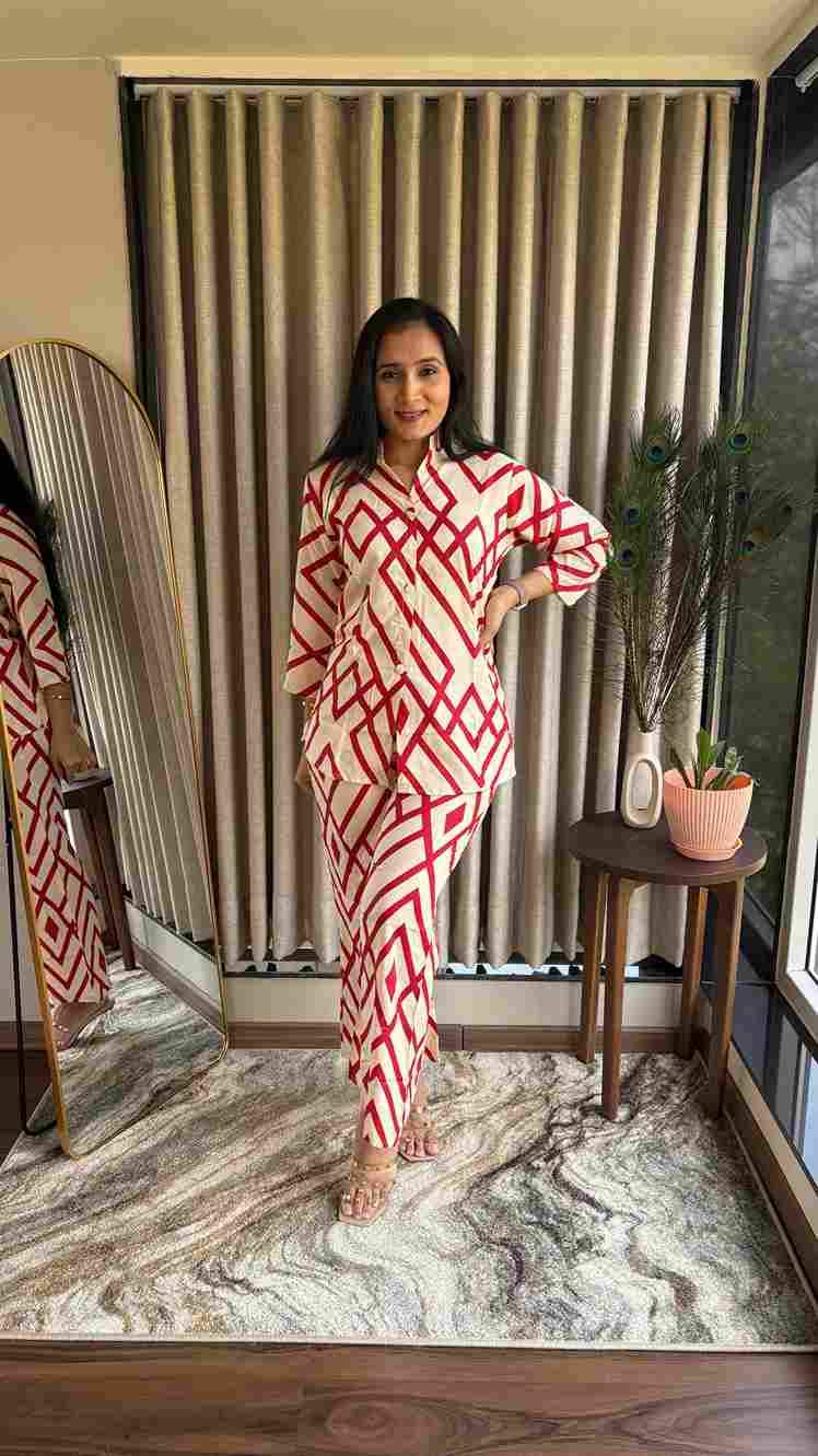 Sruti By Kaamiri 01 To 07 Series Designer Stylish Fancy Colorful Beautiful Party Wear & Ethnic Wear Collection Rayon Co-Ords At Wholesale Price