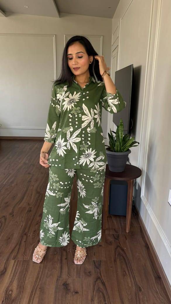 Sruti By Kaamiri 01 To 07 Series Designer Stylish Fancy Colorful Beautiful Party Wear & Ethnic Wear Collection Rayon Co-Ords At Wholesale Price