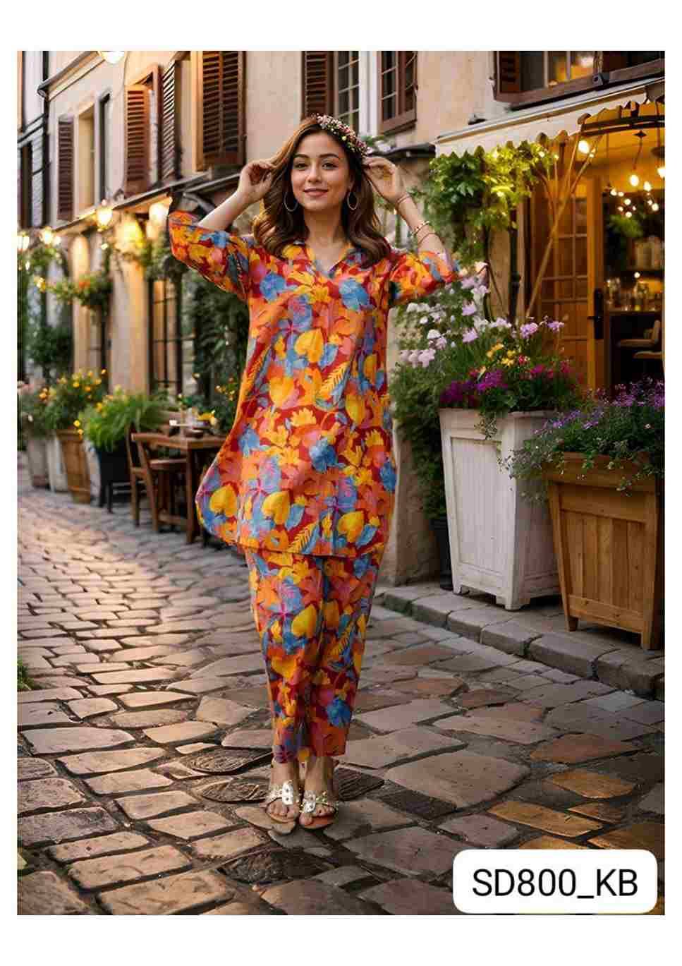 Shraddha By Kaamiri Designer Stylish Fancy Colorful Beautiful Party Wear & Ethnic Wear Collection Rayon Co-Ords At Wholesale Price