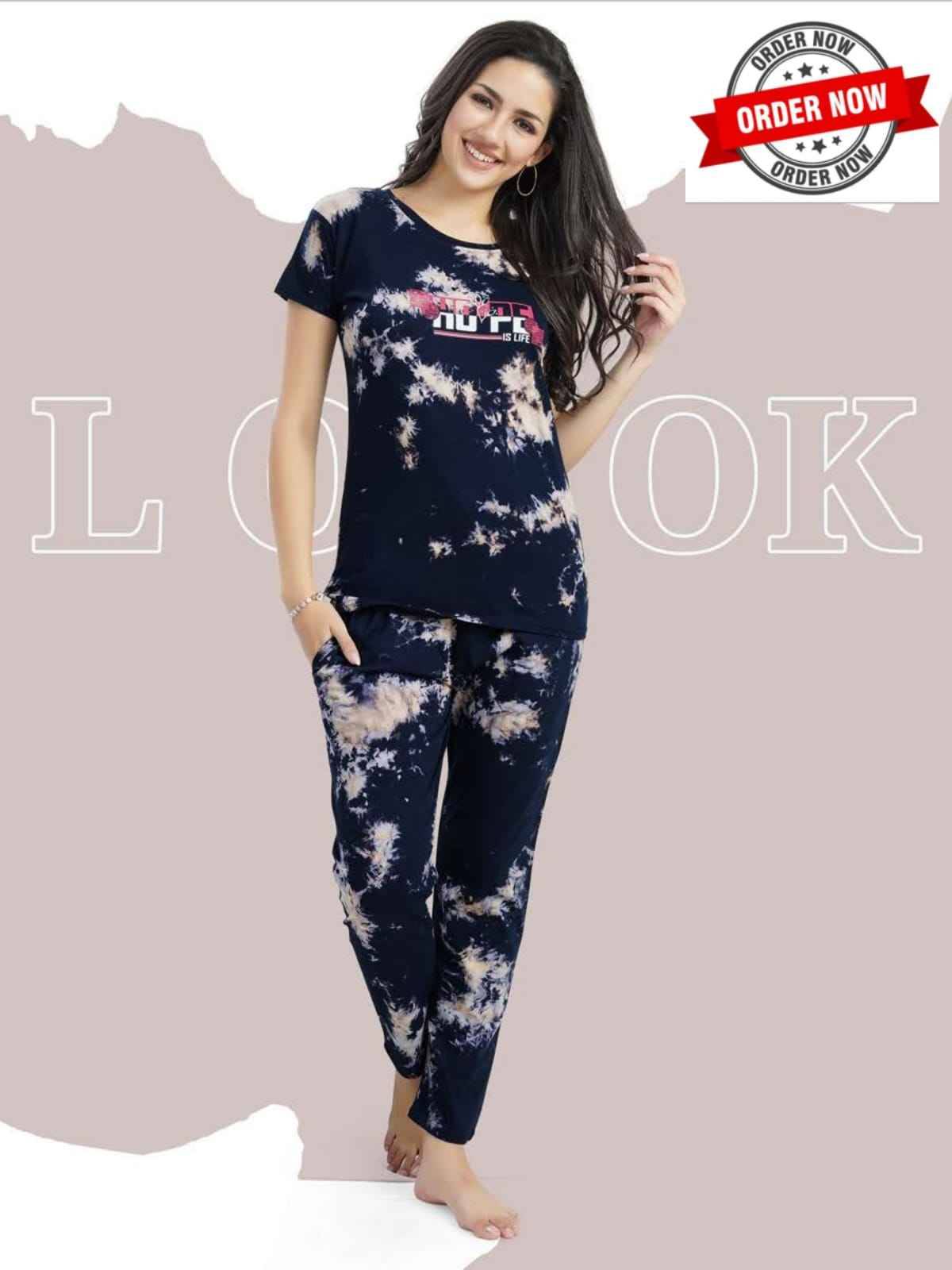Vol-365 By Kaamiri 365-A To 365-F Series Beautiful Stylish Fancy Colorful Casual Wear & Ethnic Wear Hosiery Cotton Night Suits At Wholesale Price