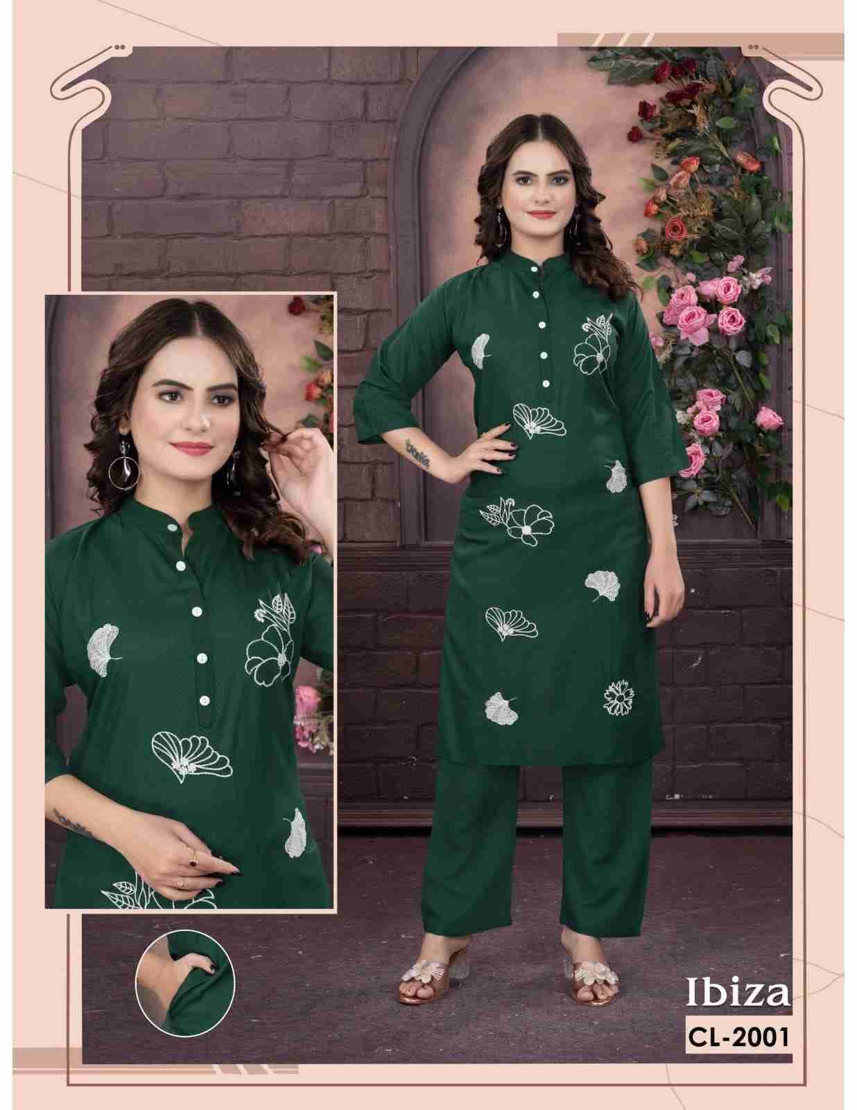 Ibiza By Kaamiri 2001 To 2008 Series Designer Stylish Fancy Colorful Beautiful Party Wear & Ethnic Wear Collection Rayon Co-Ords At Wholesale Price