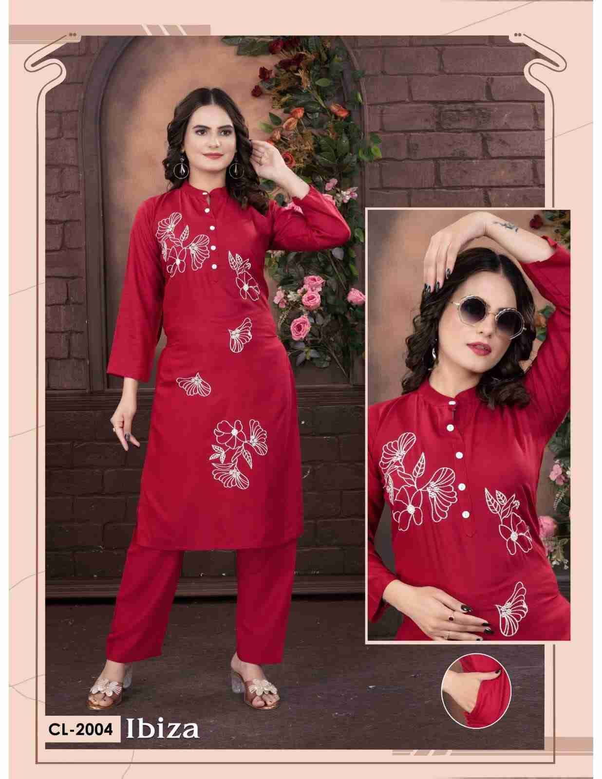 Ibiza By Kaamiri 2001 To 2008 Series Designer Stylish Fancy Colorful Beautiful Party Wear & Ethnic Wear Collection Rayon Co-Ords At Wholesale Price