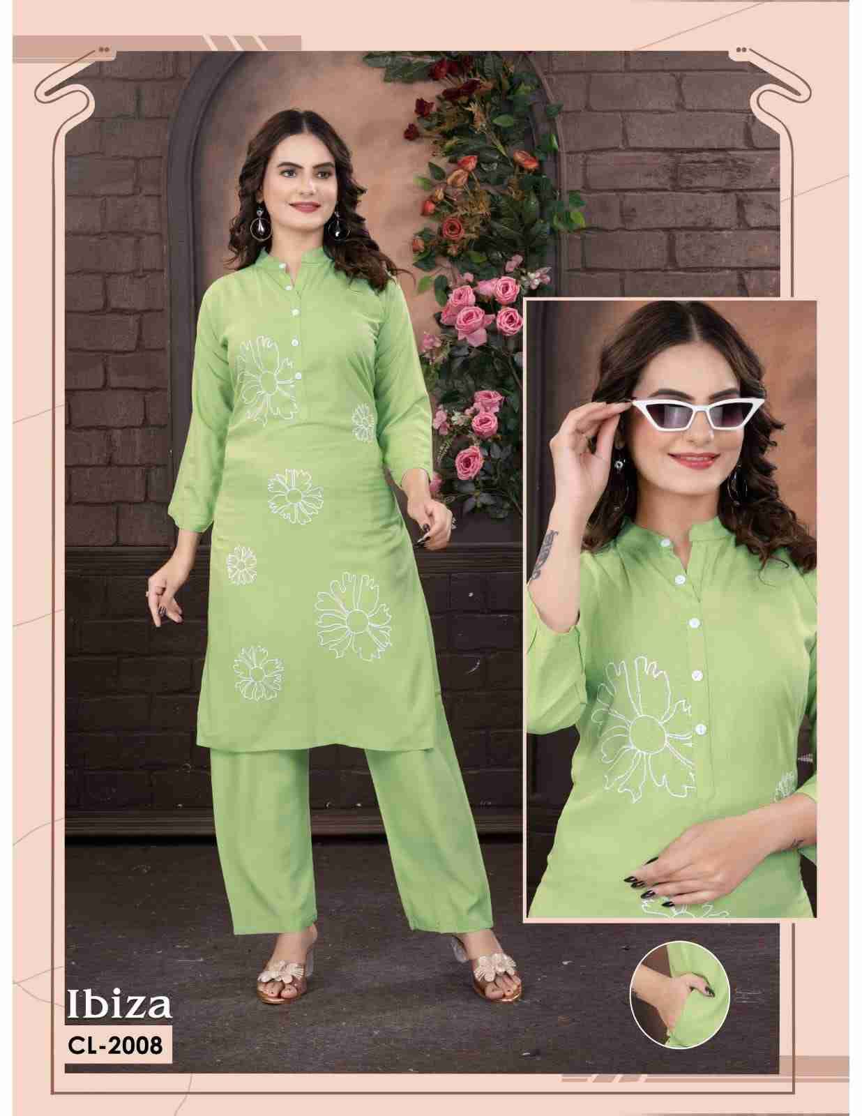 Ibiza By Kaamiri 2001 To 2008 Series Designer Stylish Fancy Colorful Beautiful Party Wear & Ethnic Wear Collection Rayon Co-Ords At Wholesale Price